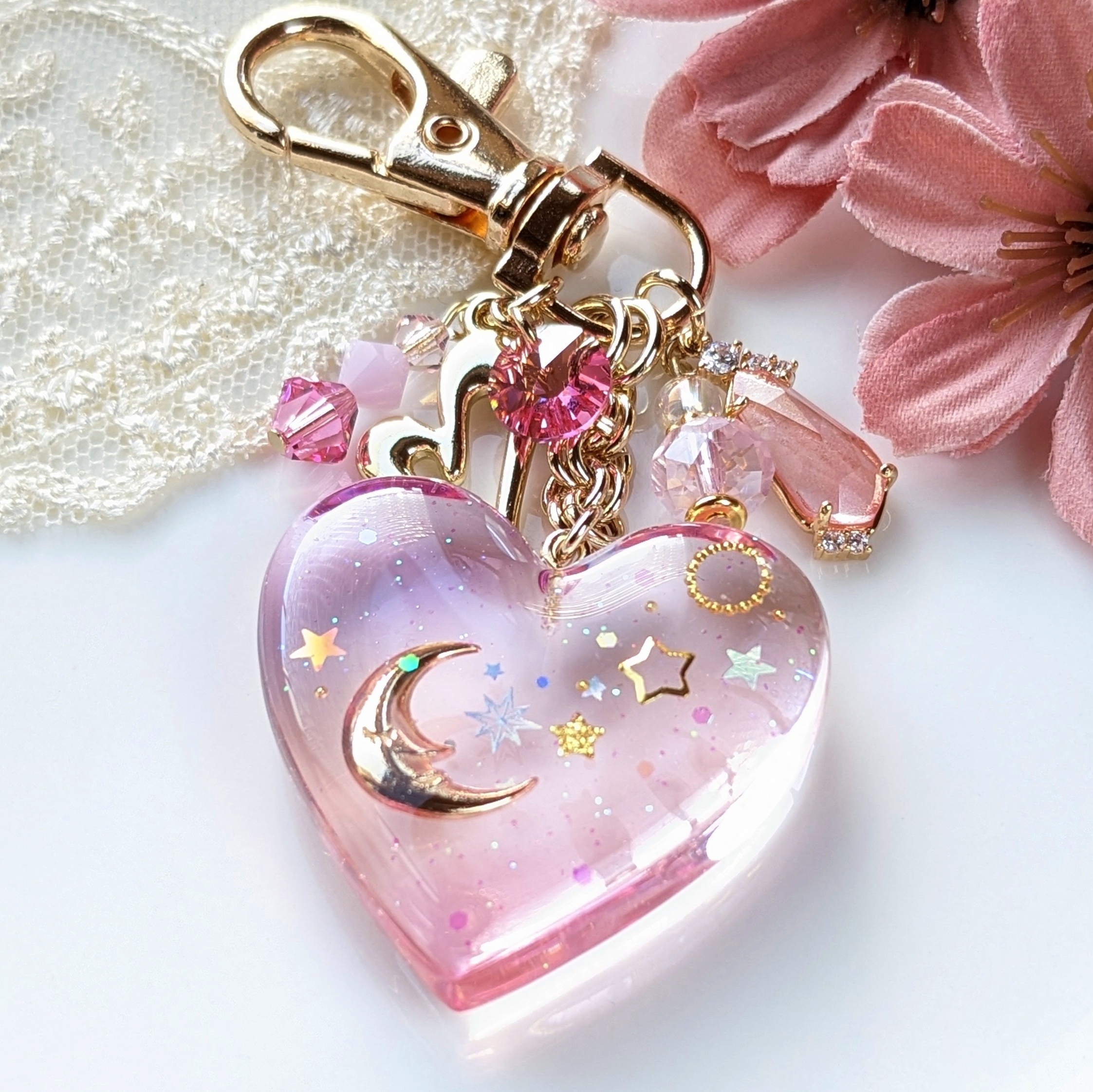 Pale pink starry skyの画像2