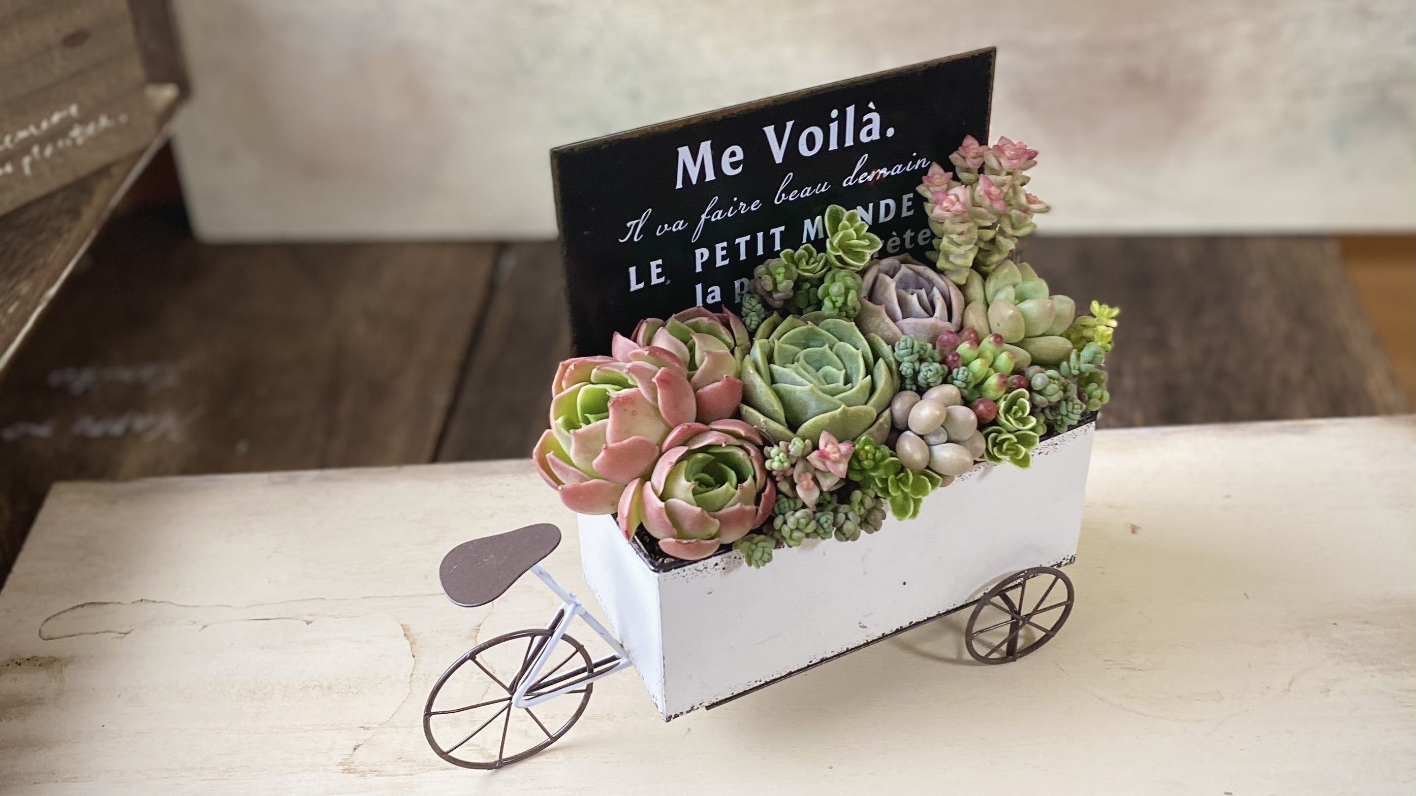 自転車の花車寄せの画像3