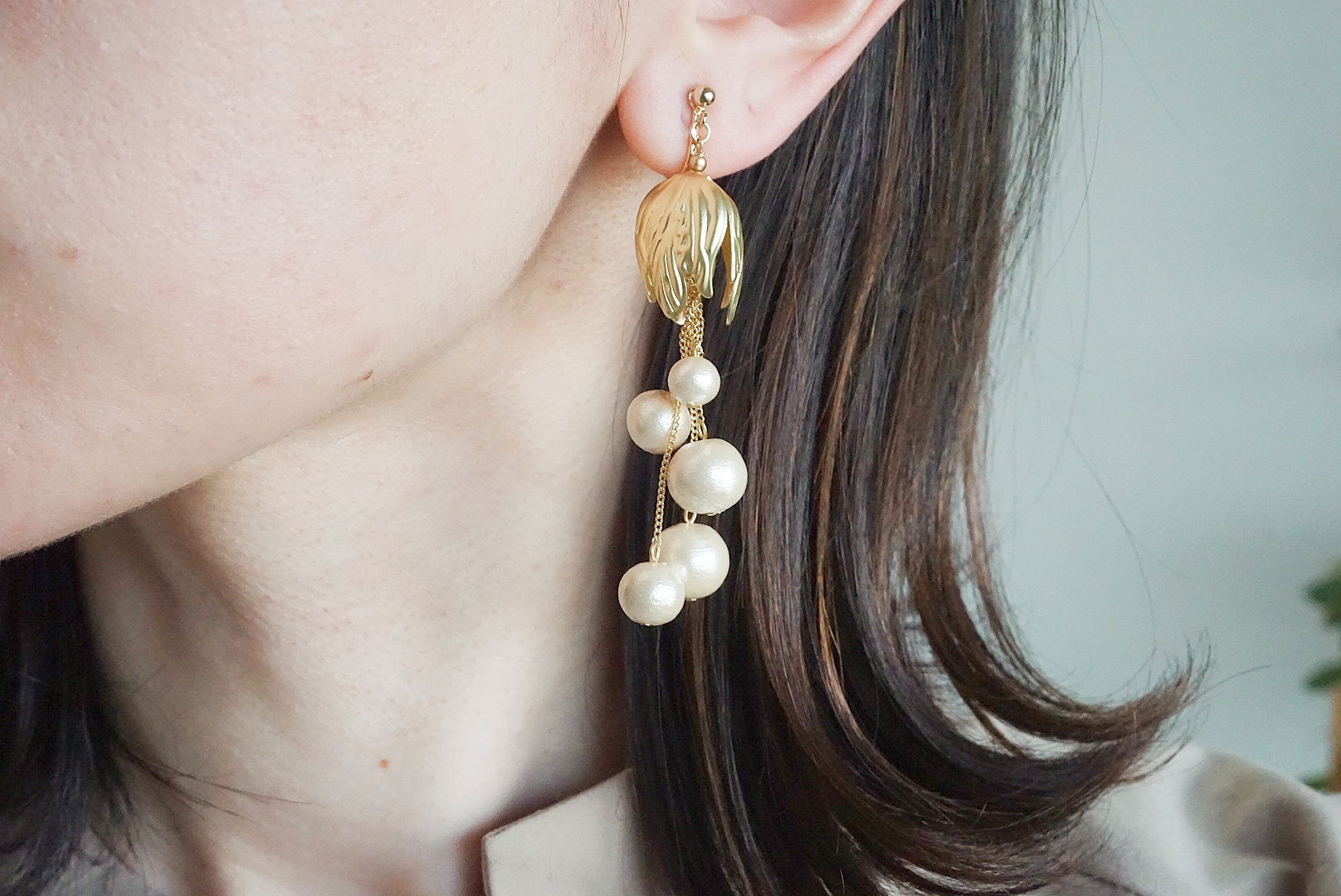 つぼみコットン(マットゴールド)の画像2