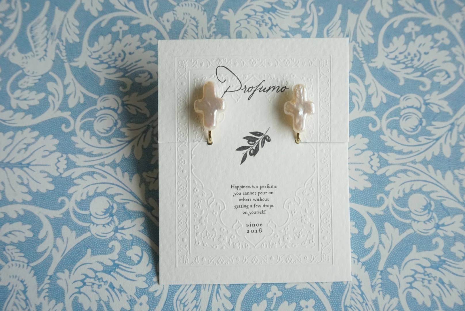 クロスチェーン(ピアス)の画像2