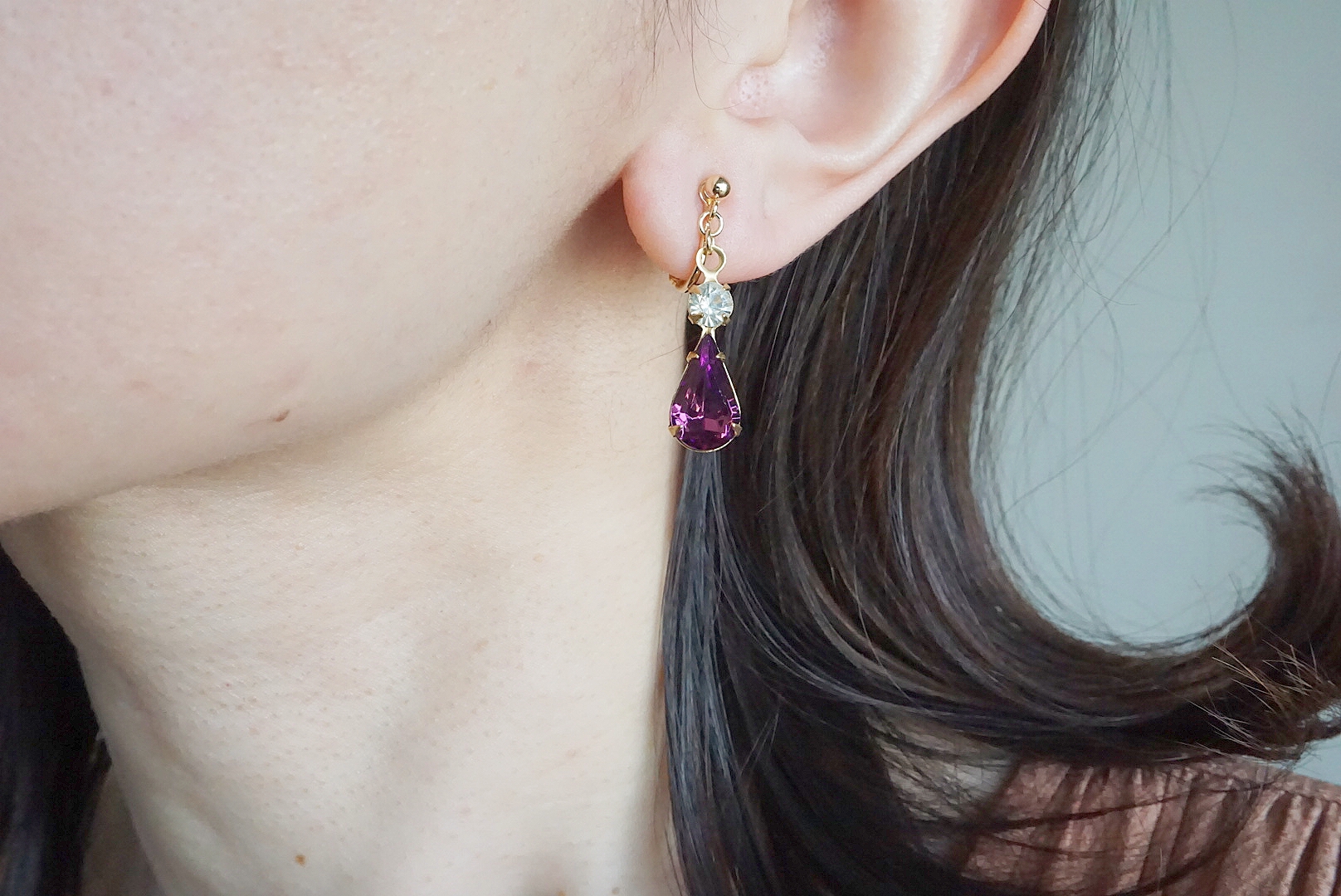 ティアドロップ(クリスタル×アメジスト)の画像4