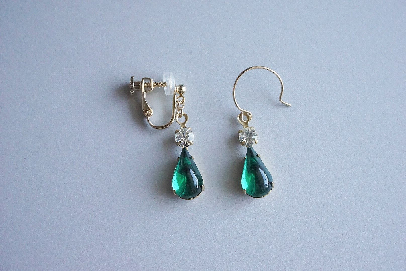 ティアドロップ(クリスタル×エメラルド)の画像2