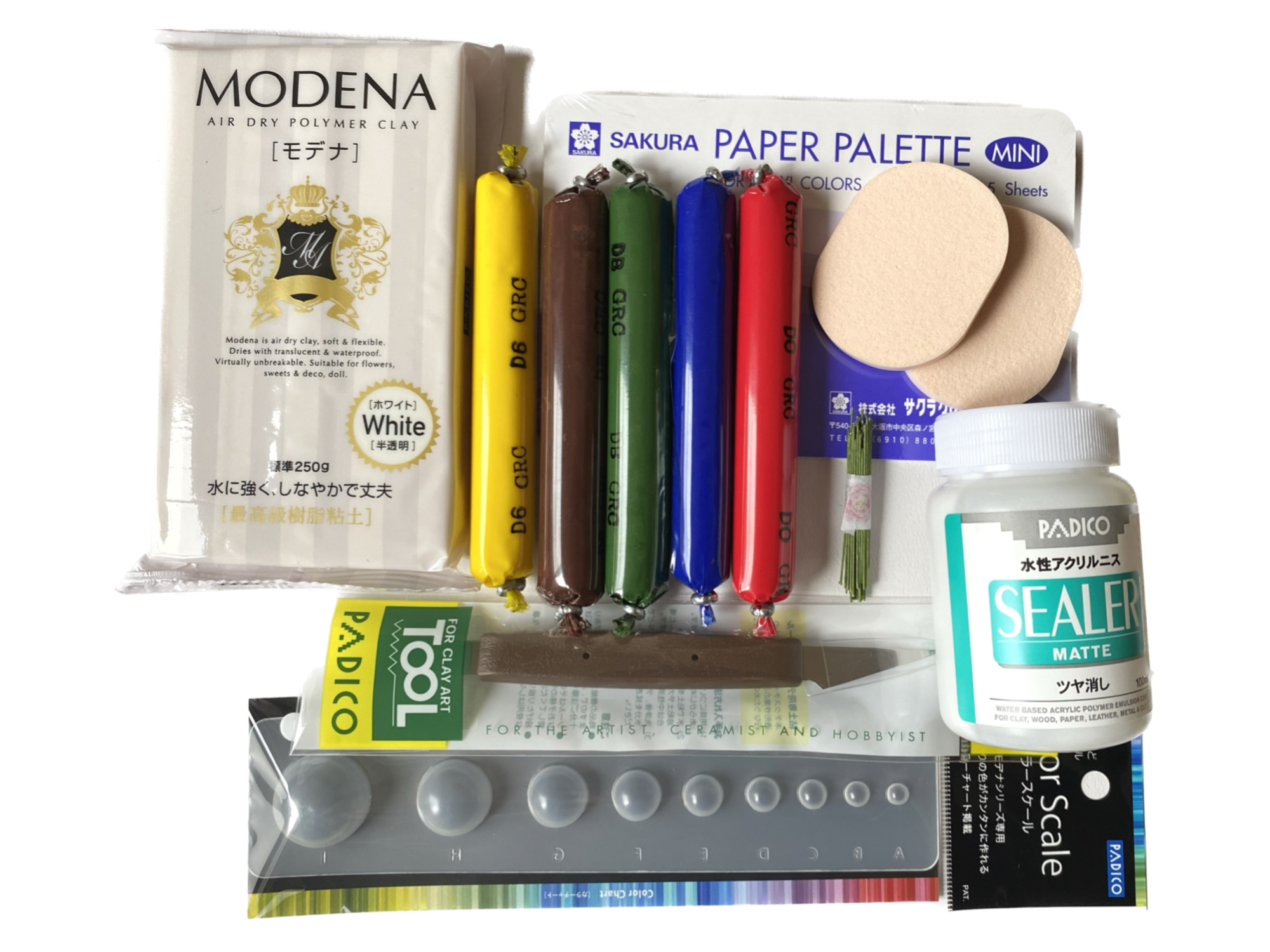 多肉粘土　初めてセットの画像2