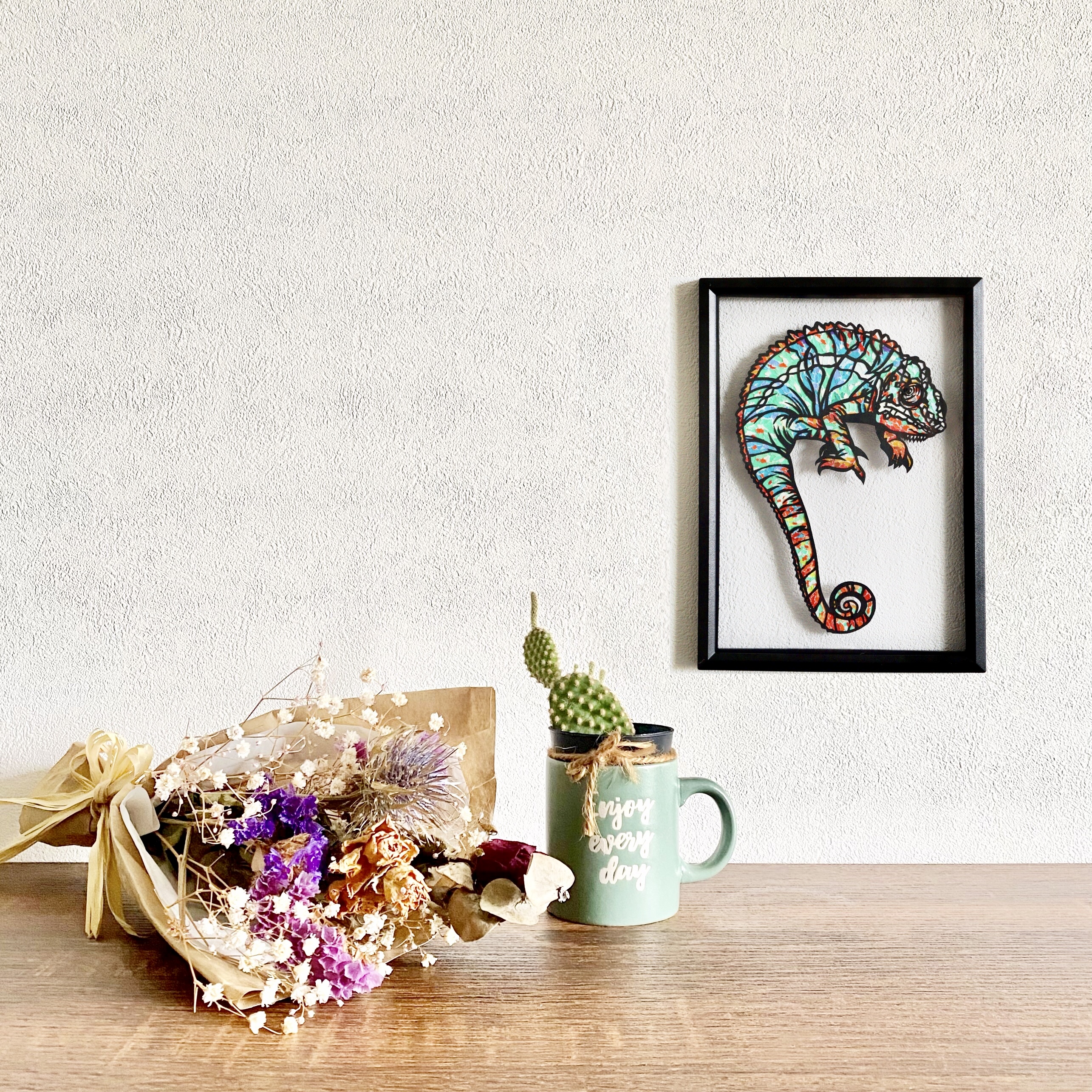 【壁掛けアート】chame-leon -ｶﾒﾚｵﾝ-の画像7