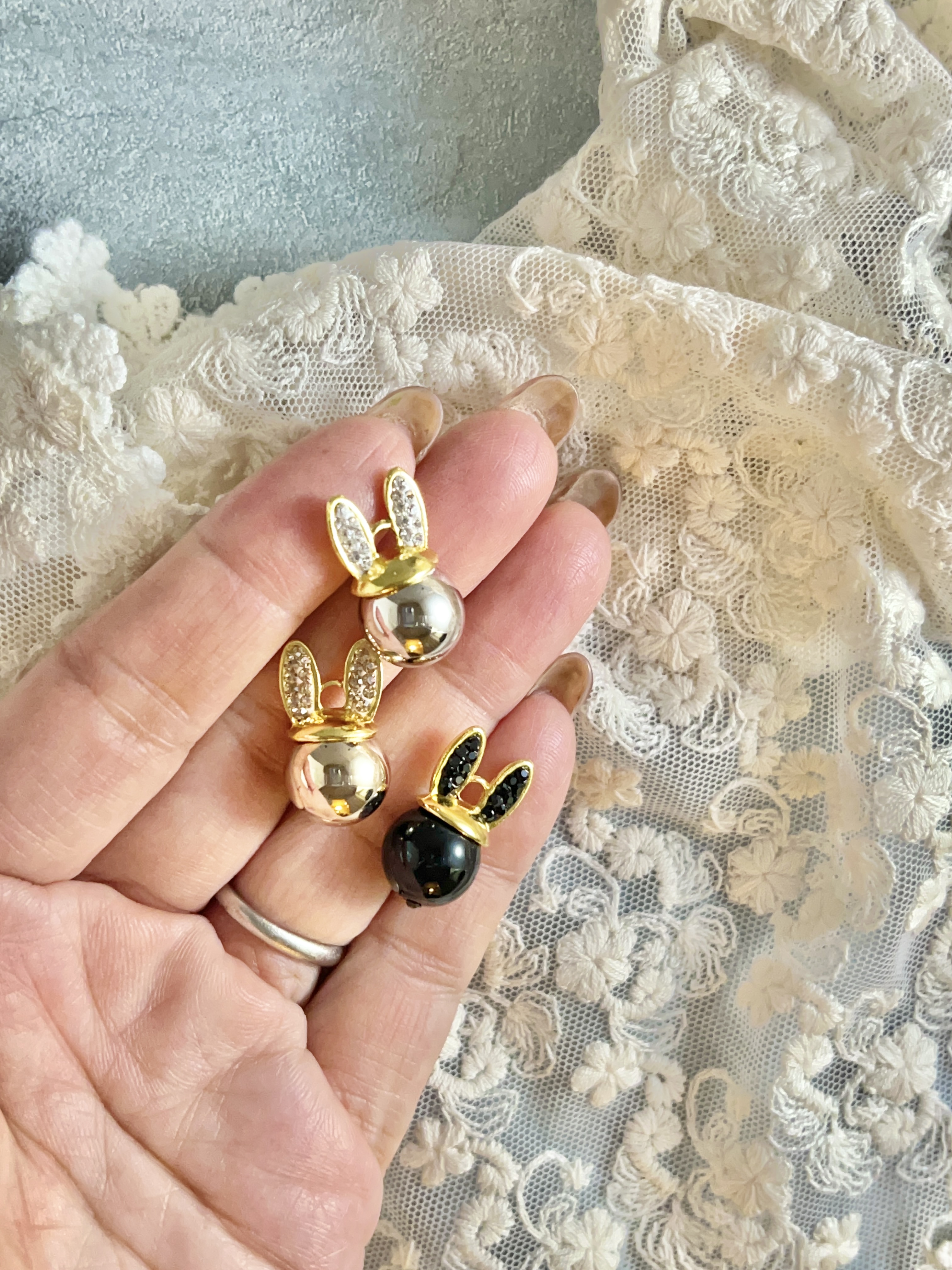 LuckyRabbit 資材 ゴールド（耳）×ゴールド（顔）の画像3