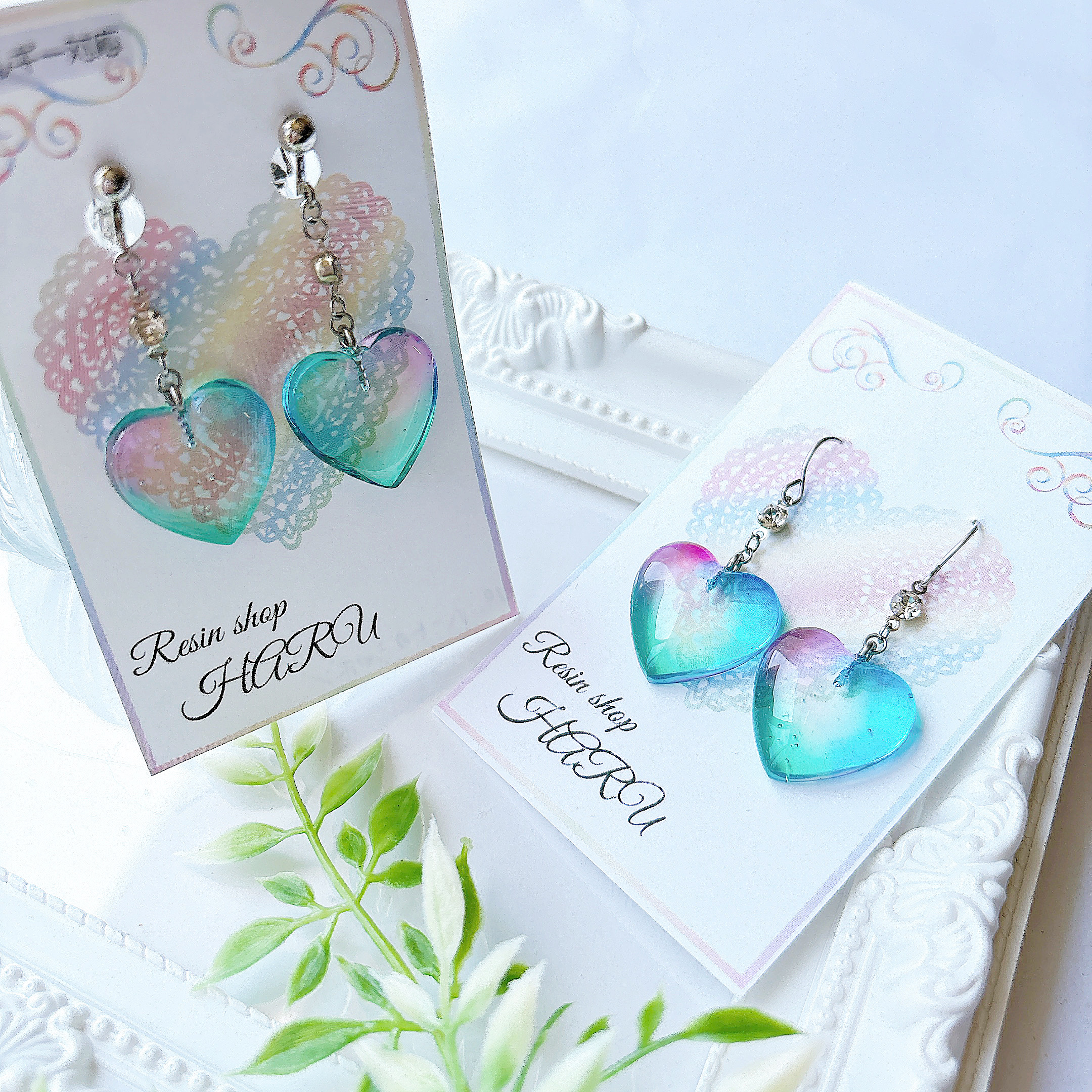 ハートのシャボン❍｡﻿ ピアス・イヤリングの画像2