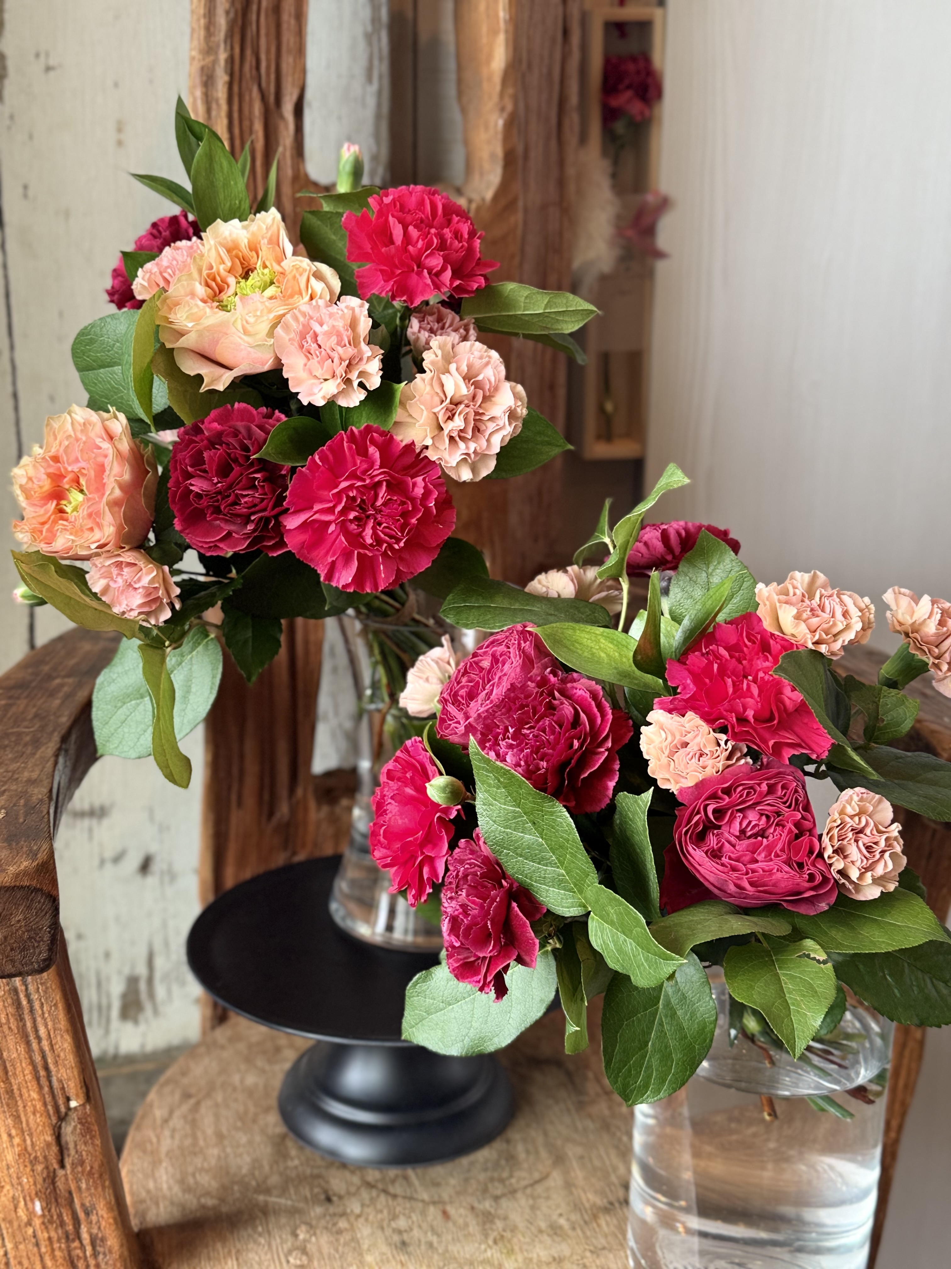 母の日!カーネーションのスパイラルブーケ用　キットの画像2