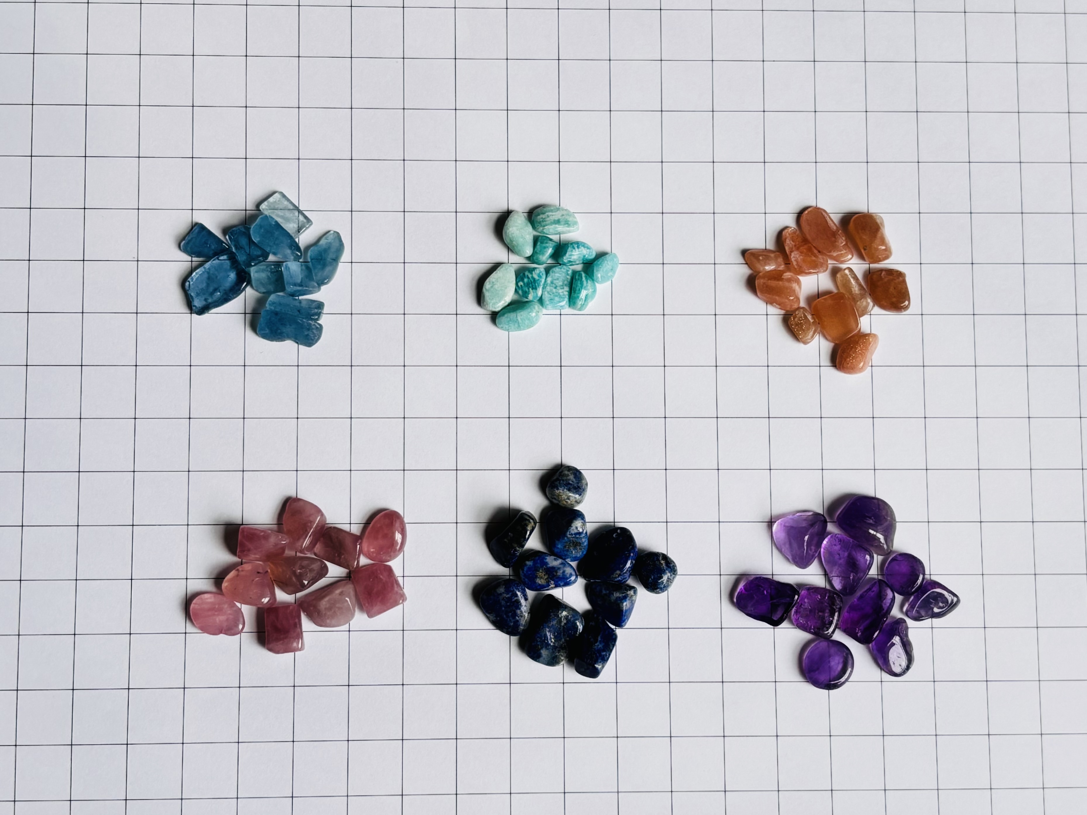 金継ぎアクセサリー用　天然石6種セットの画像3