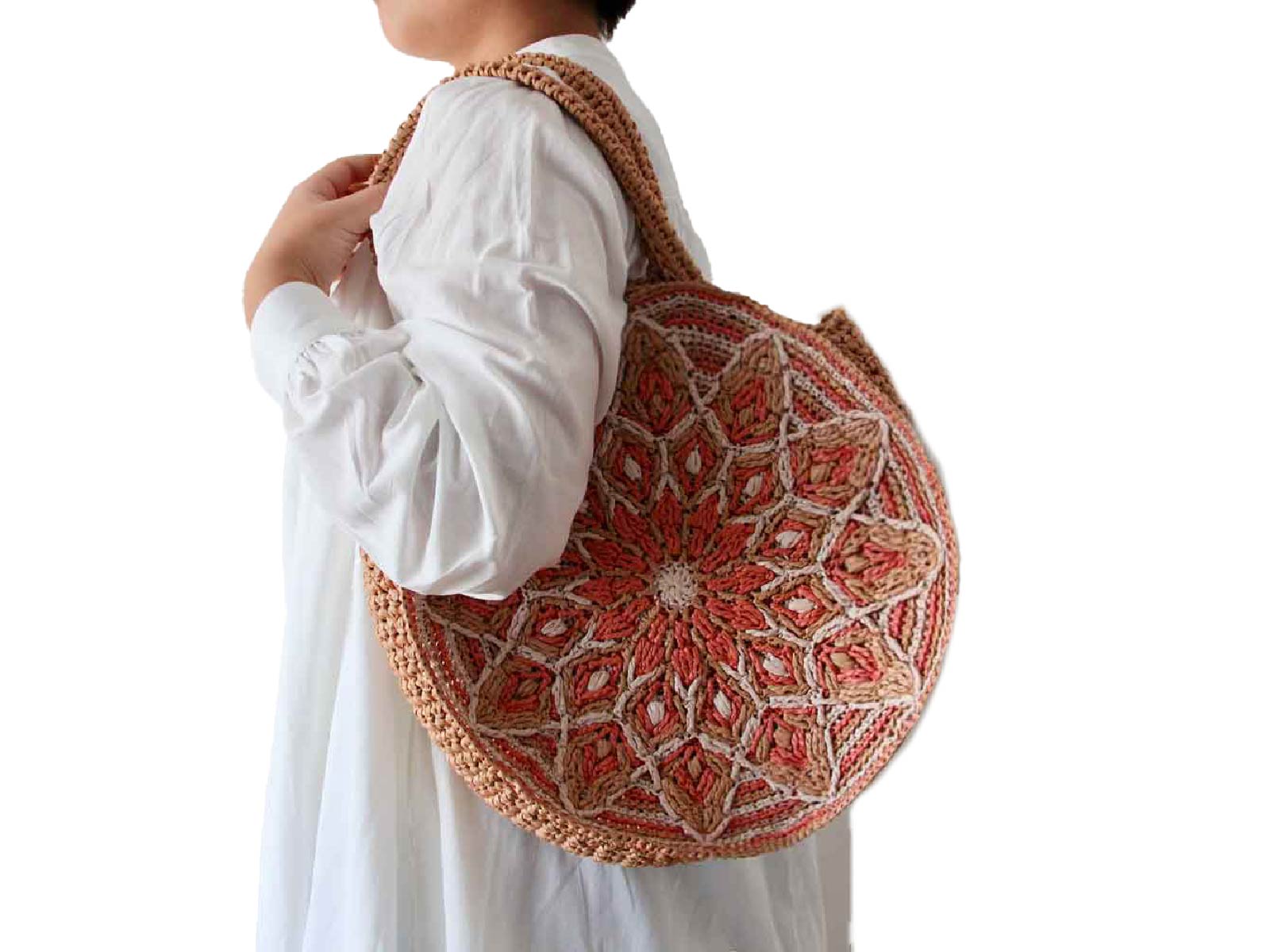 【キット】〈かぎ針編み〉アフリカンモチーフのパッチワークブルゾンの画像6