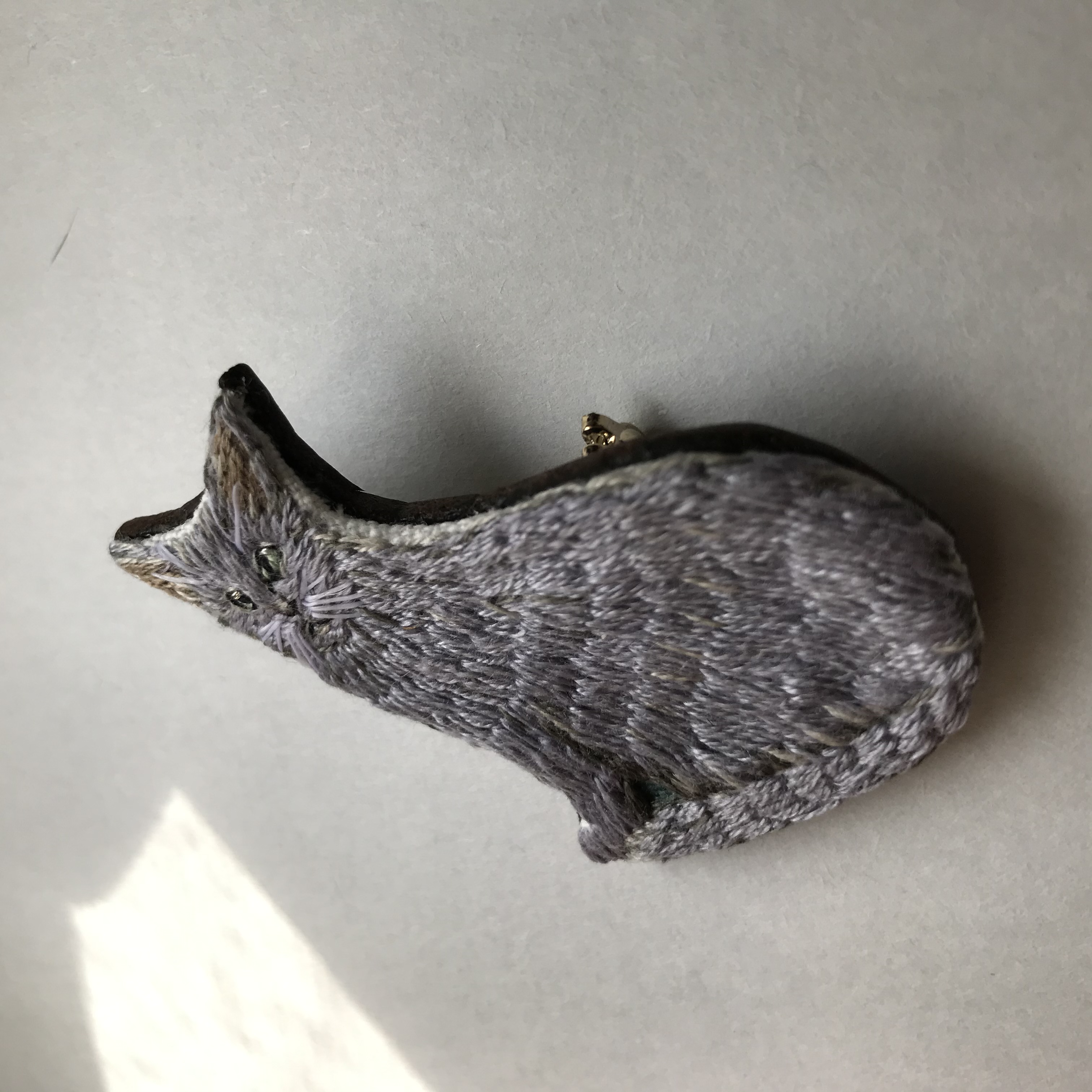 ロシアンブルー　ブローチの画像3