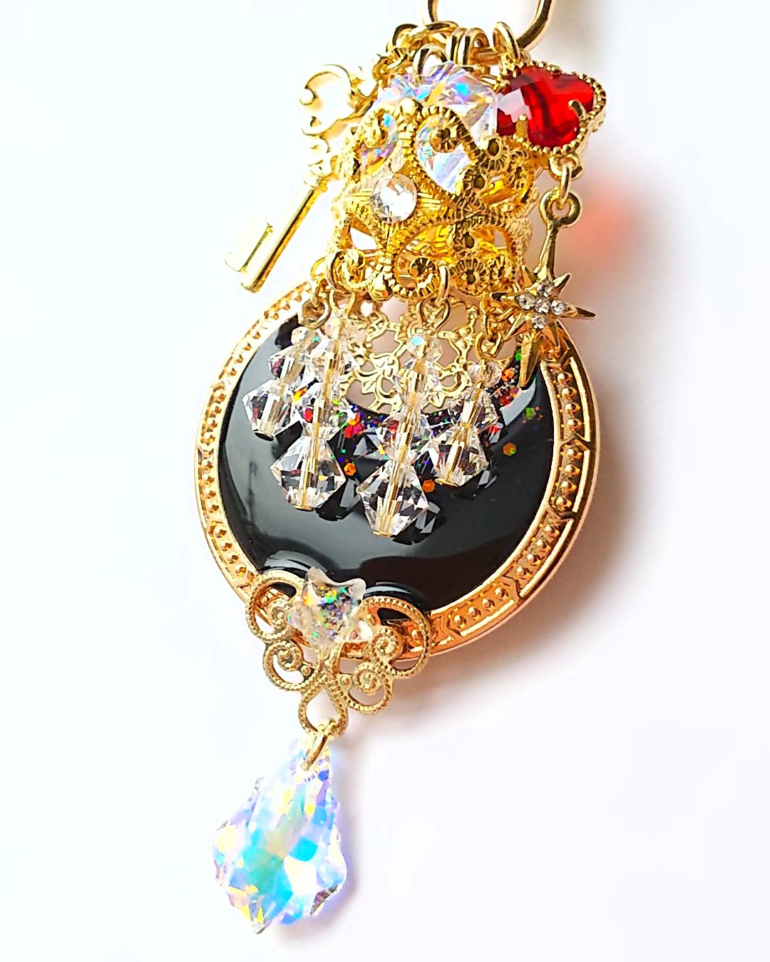 王宮のシャンデリアキーホルダーの画像2