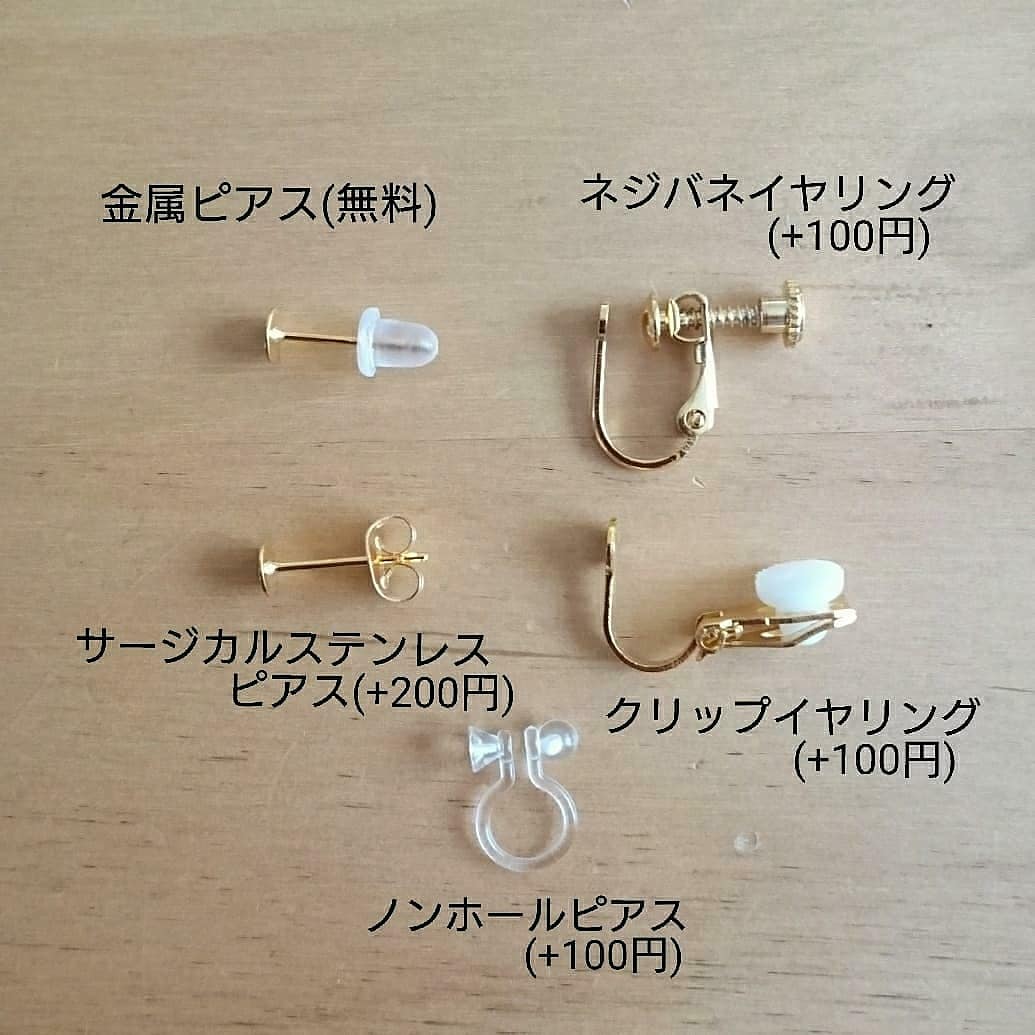 鉱石ピアス・イヤリングの画像3