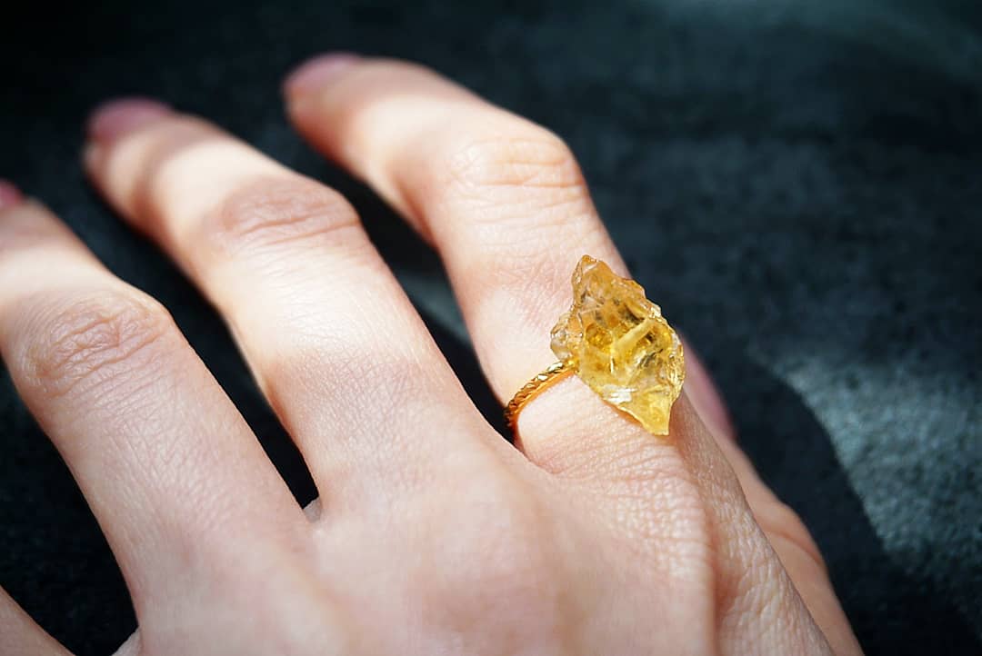 天然石リングの画像3