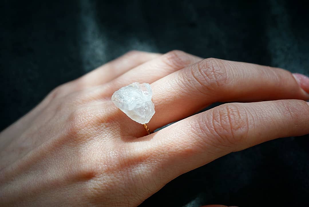 天然石リングの画像4