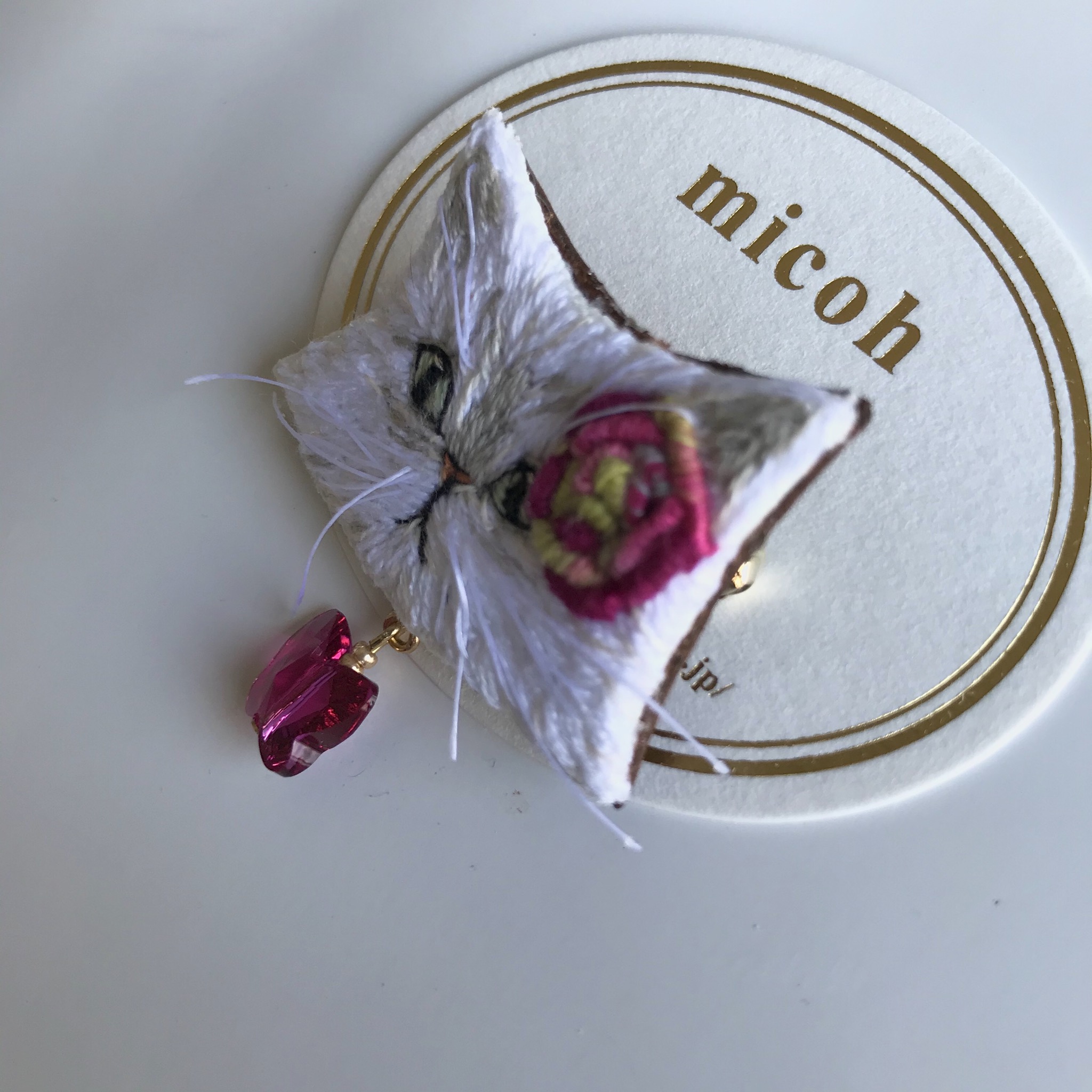 レディライク　キャットブローチの画像3