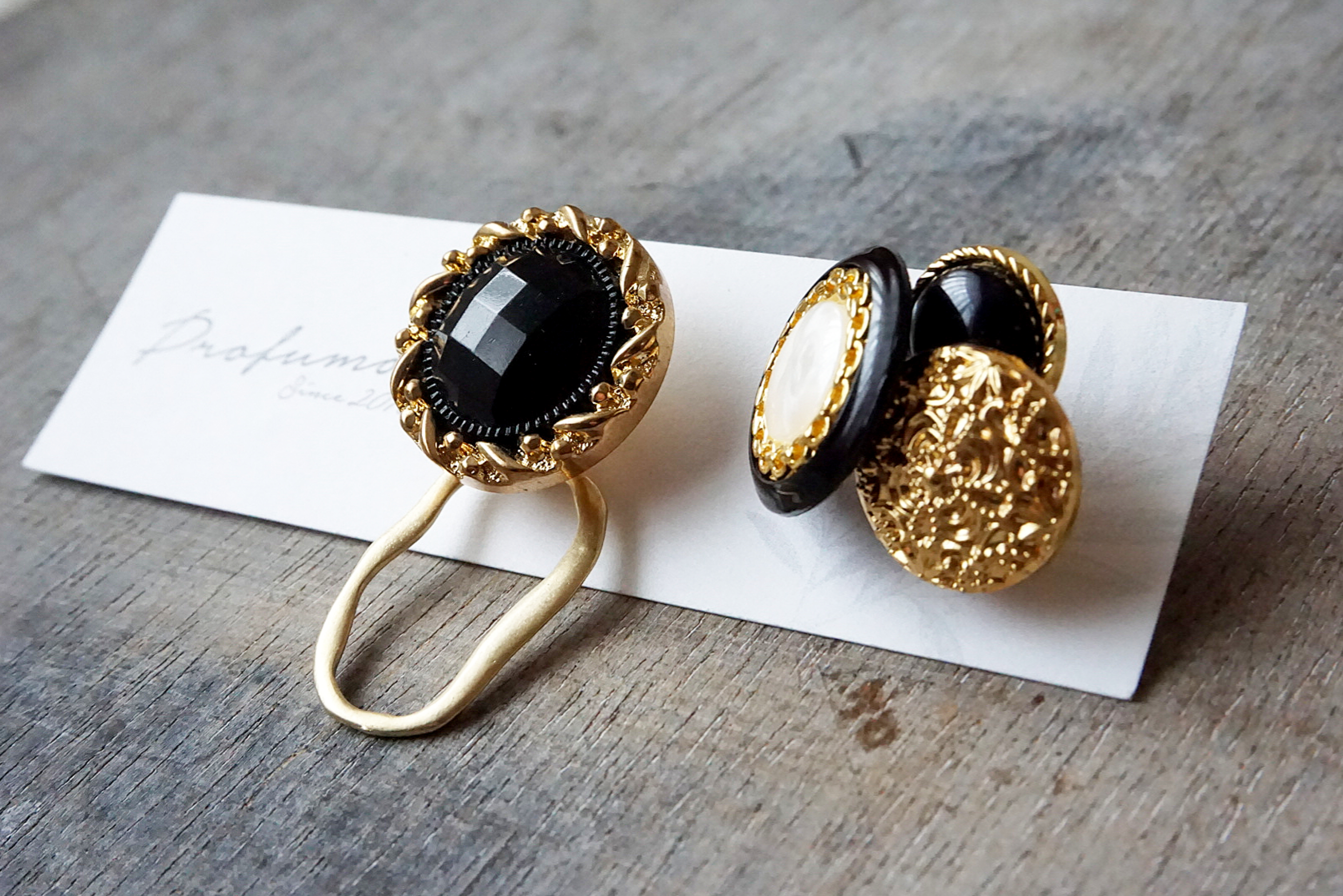 Sale! 2way ボタンアシンメトリーの画像2