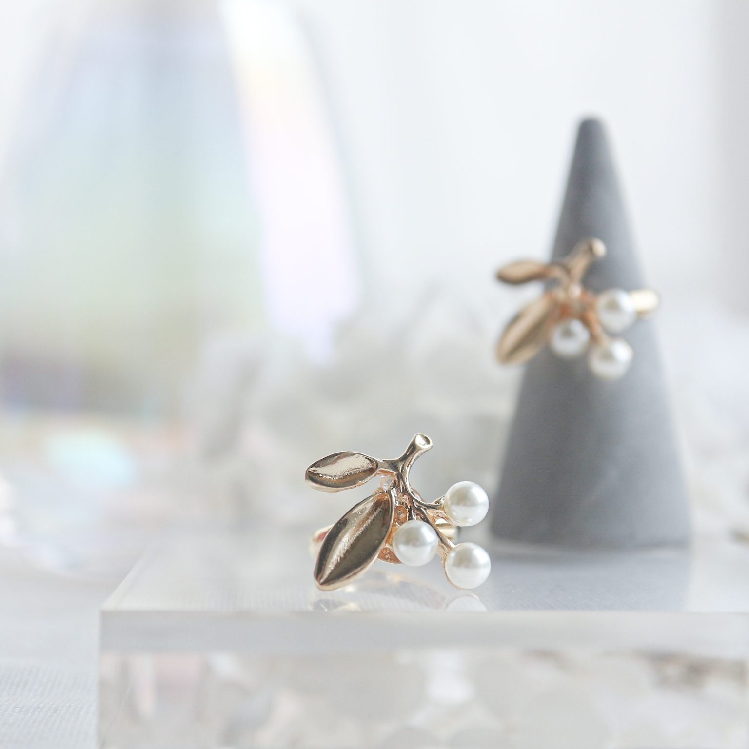 パールの実フェミニンリング（フリーサイズ13号〜）の画像3