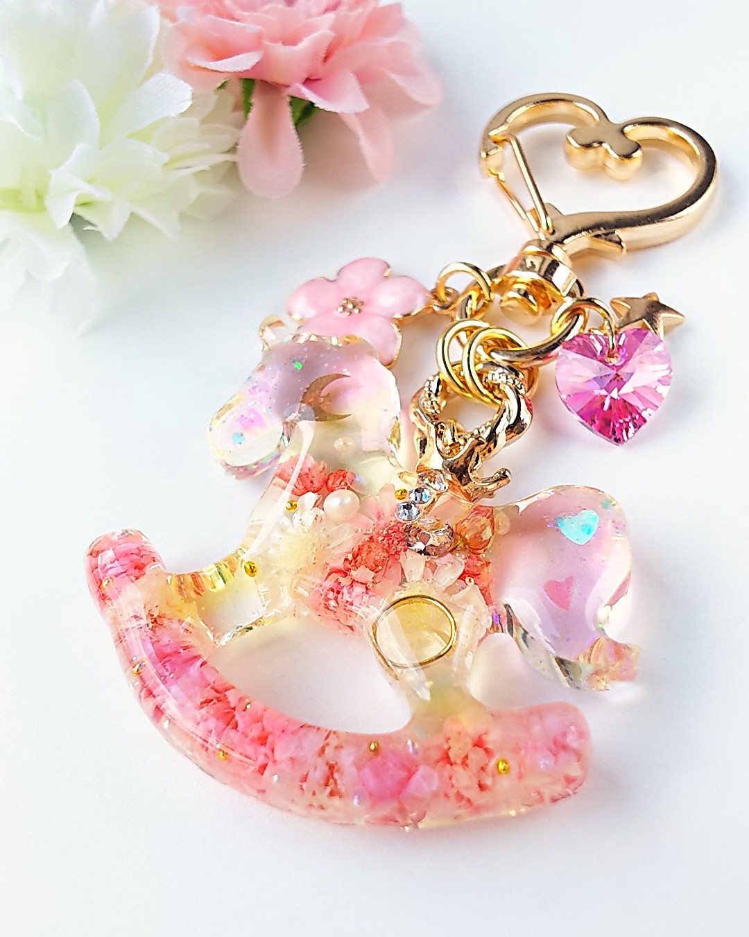 花木馬バッグチャーム🎠（A）の画像2