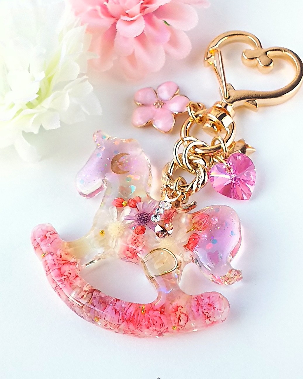 花木馬バッグチャーム🎠（B）の画像2