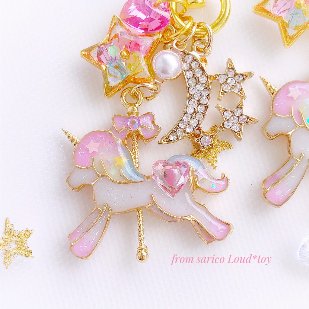Dreamyユニコーンチャームの画像2