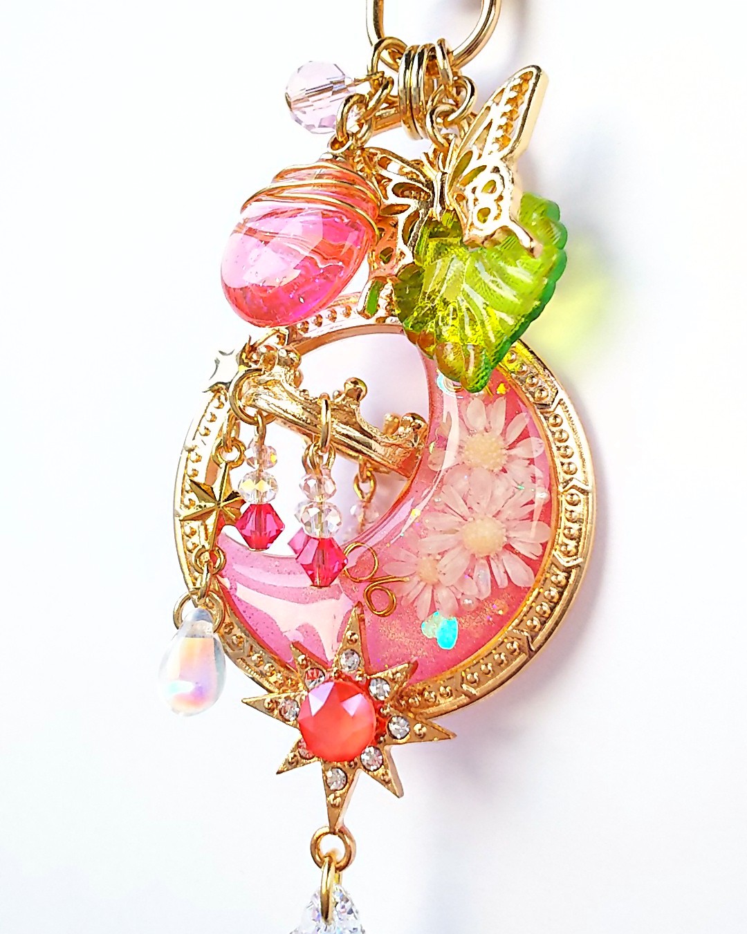 ピンクゴールドムーンシャンデリア🍑の画像2