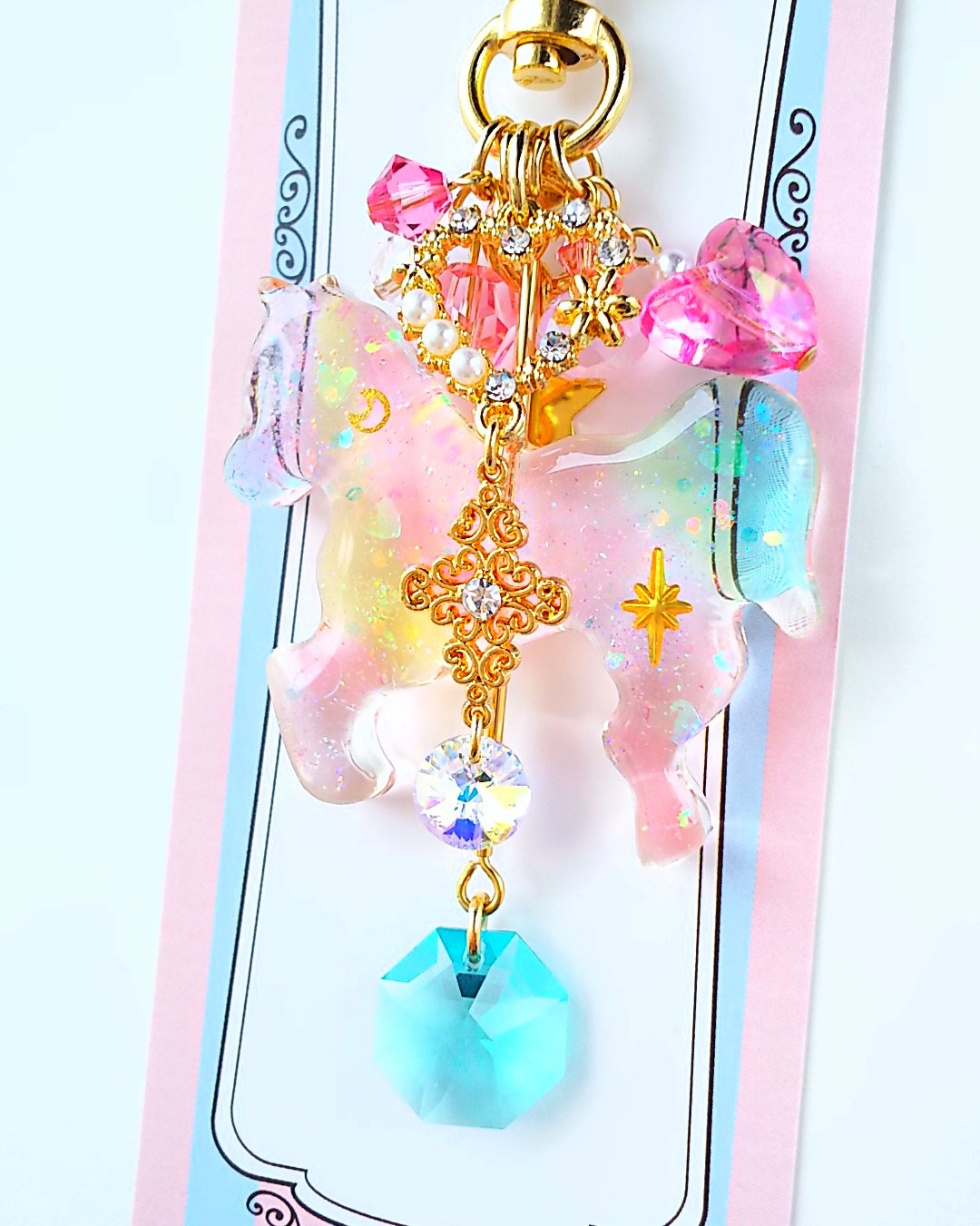 メリーゴーランド🎠木馬バッグチャーム（A）の画像2