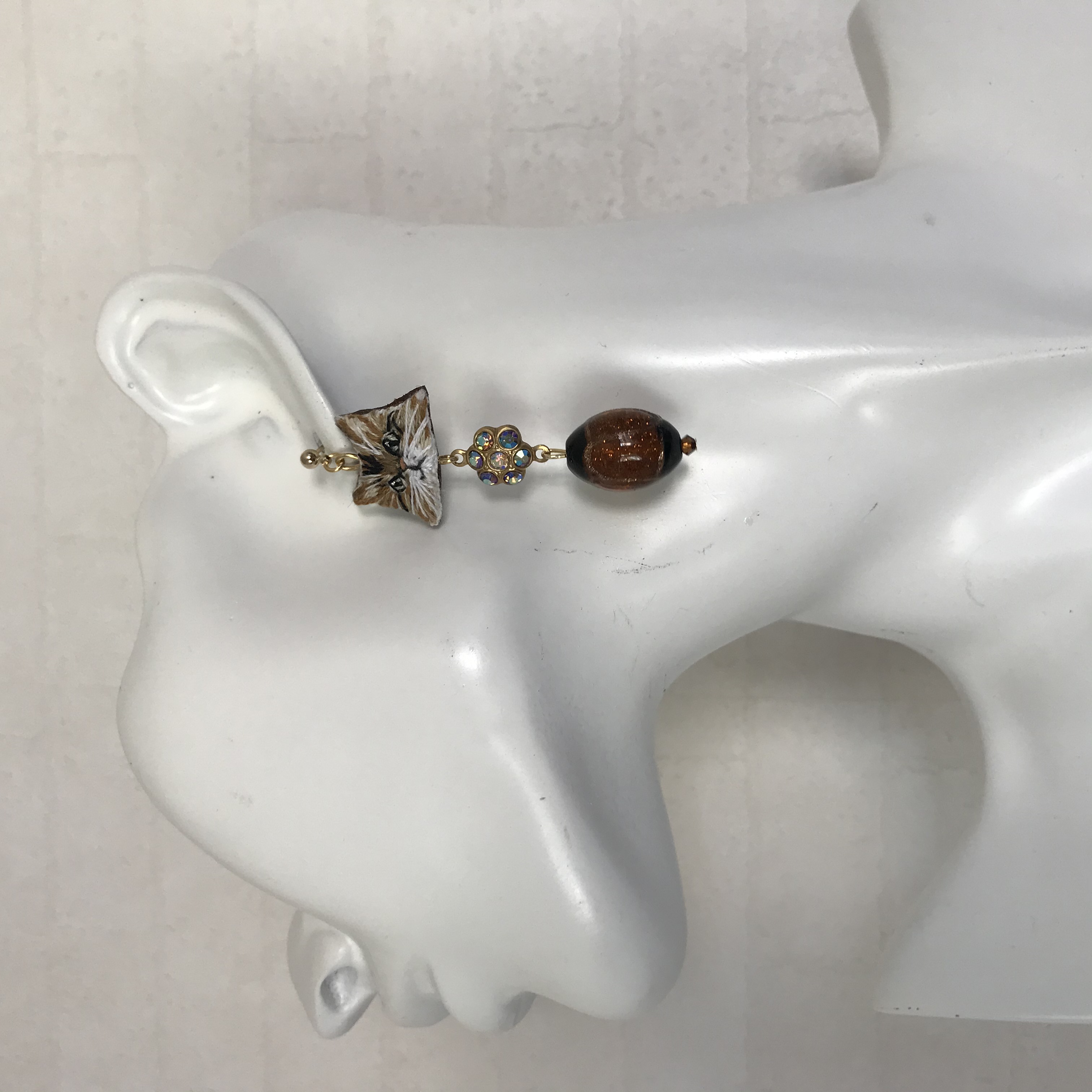 ガラステールキャット ピアスの画像4