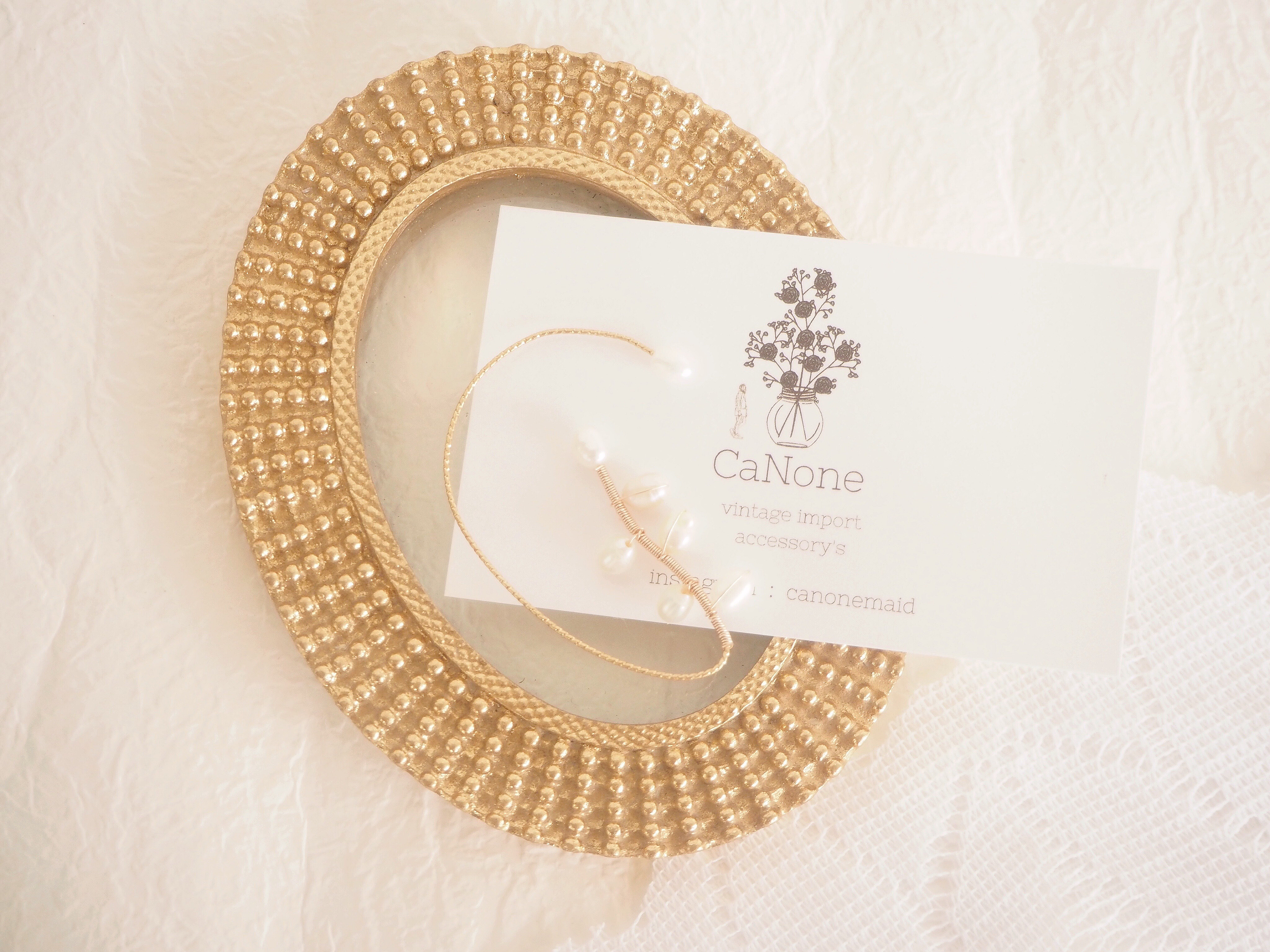 pearl leaf earcuffの画像4