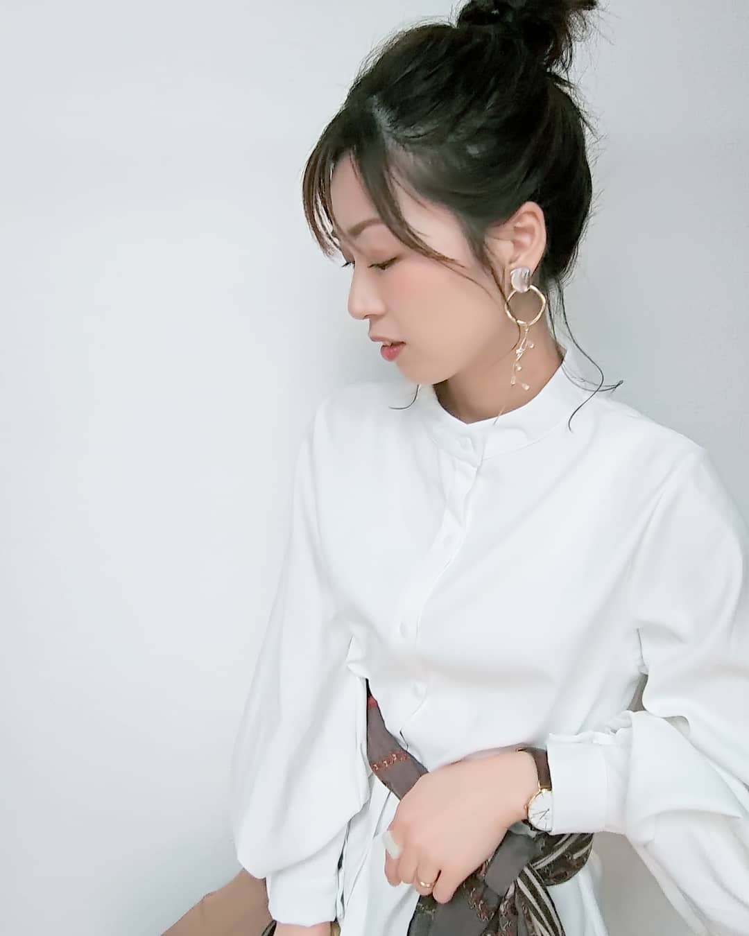 【再販】Brown natural shell ringの画像2