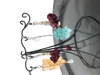 本物のお花のマスクアクセサリー　の画像3