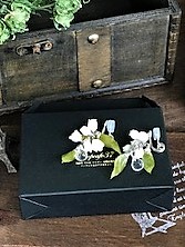 本物のスズランと水晶のアクセサリー　ピアス　or  イヤリングの画像4