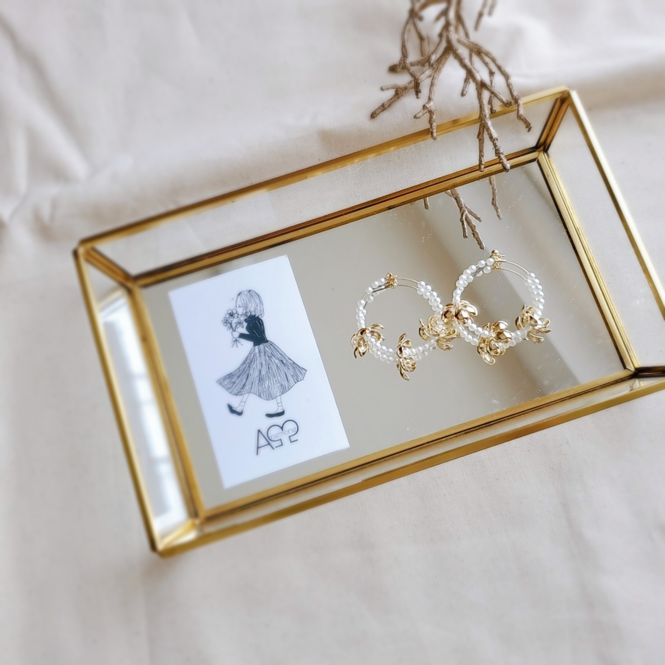 #10138 パールフラワーフープの画像3