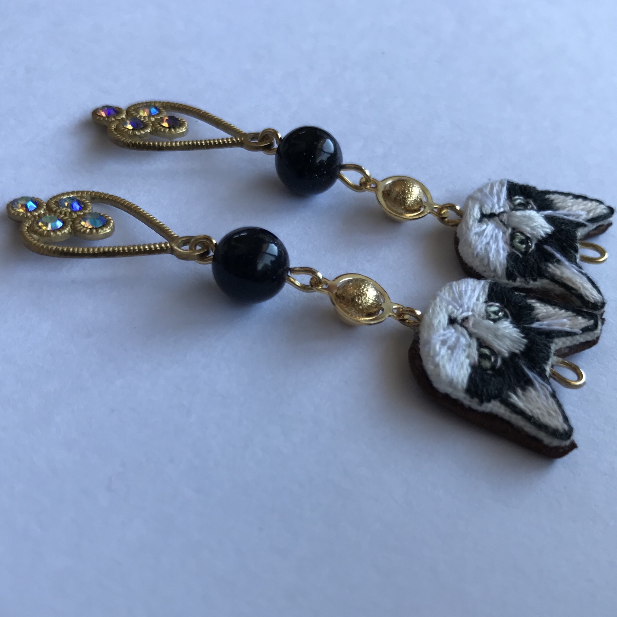 ヴィンテージライクキャット ピアスの画像2