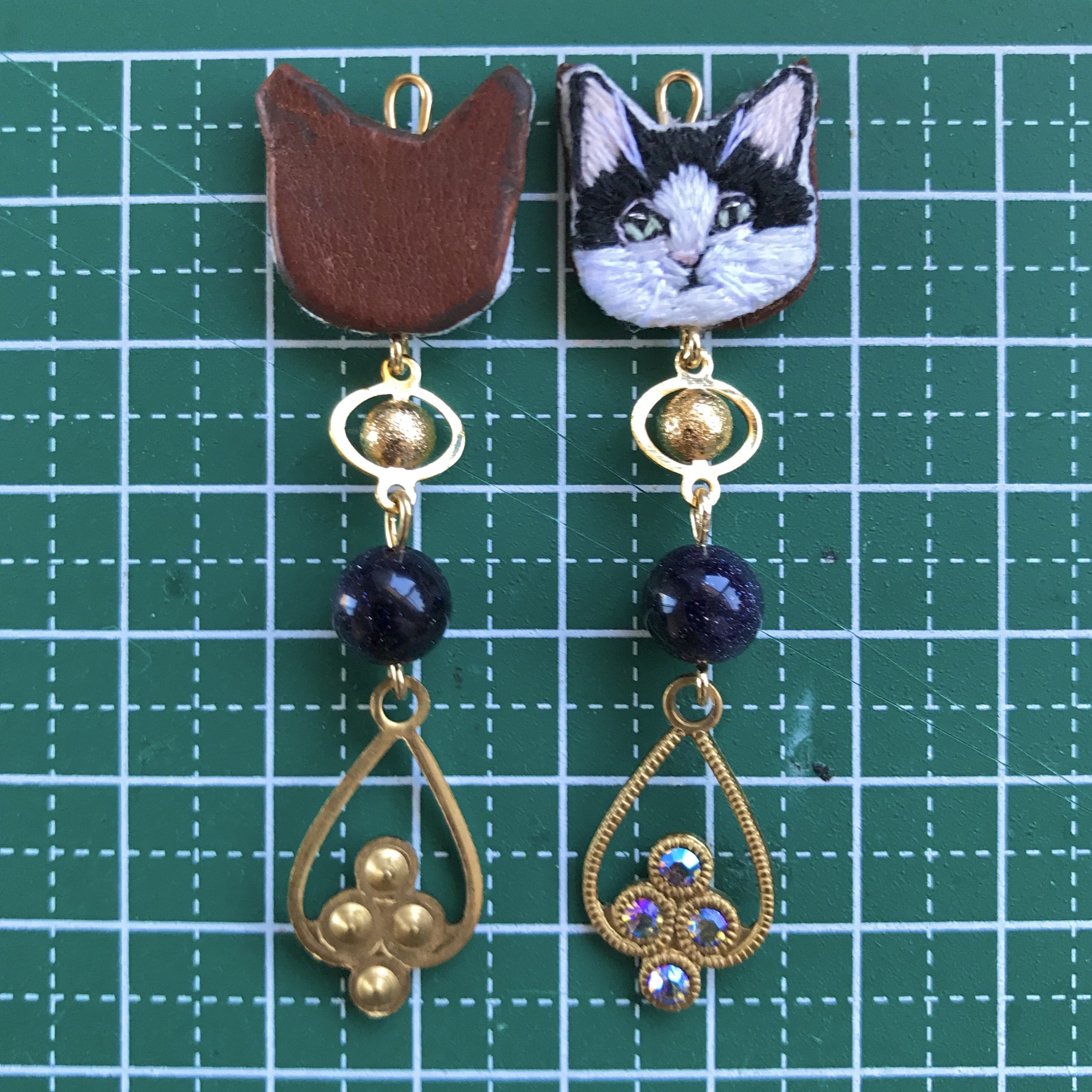 ヴィンテージライクキャット ピアスの画像3