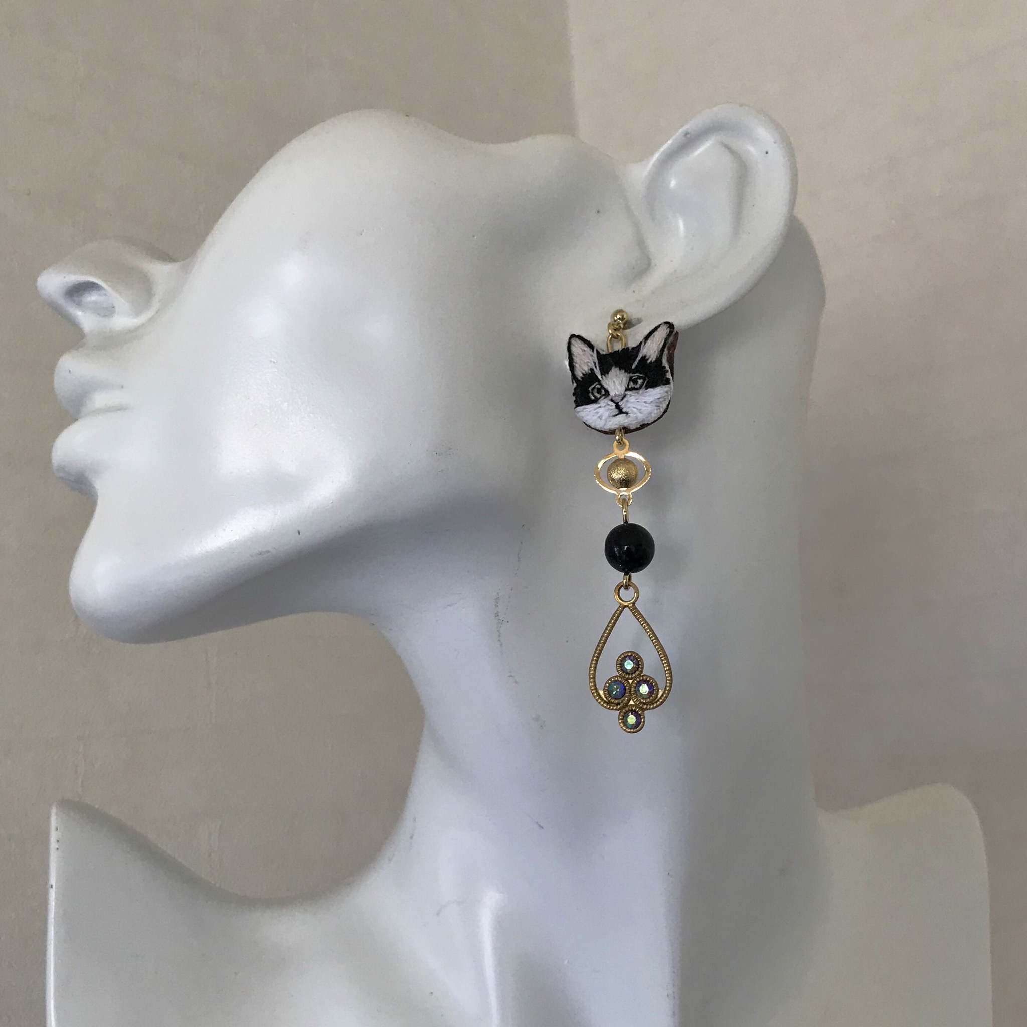 ヴィンテージライクキャット ピアスの画像4