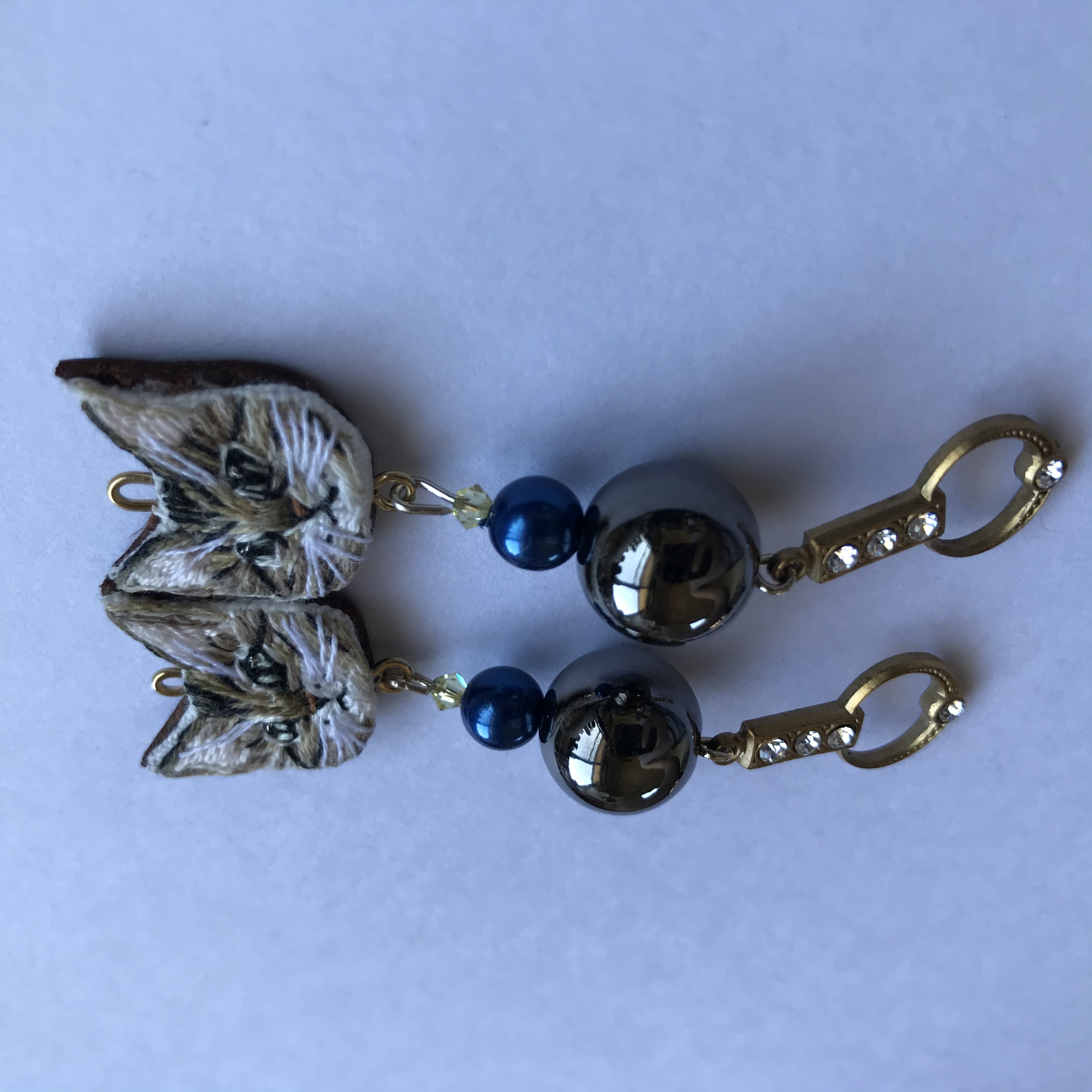 ヴィンテージライクキャット ピアスの画像2