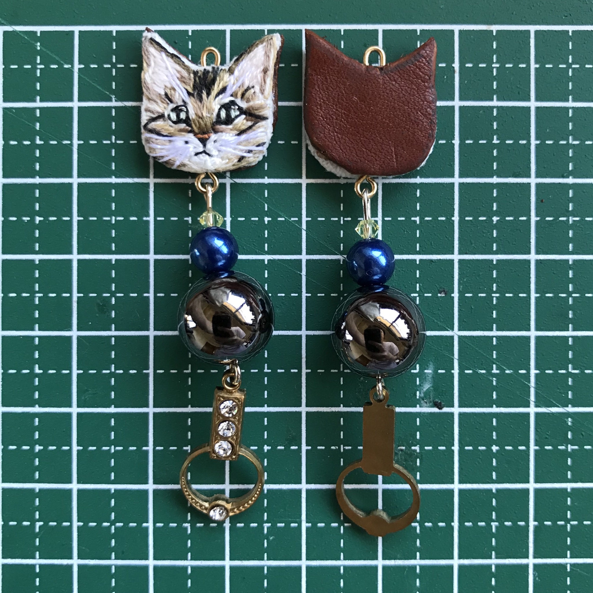 ヴィンテージライクキャット ピアスの画像3