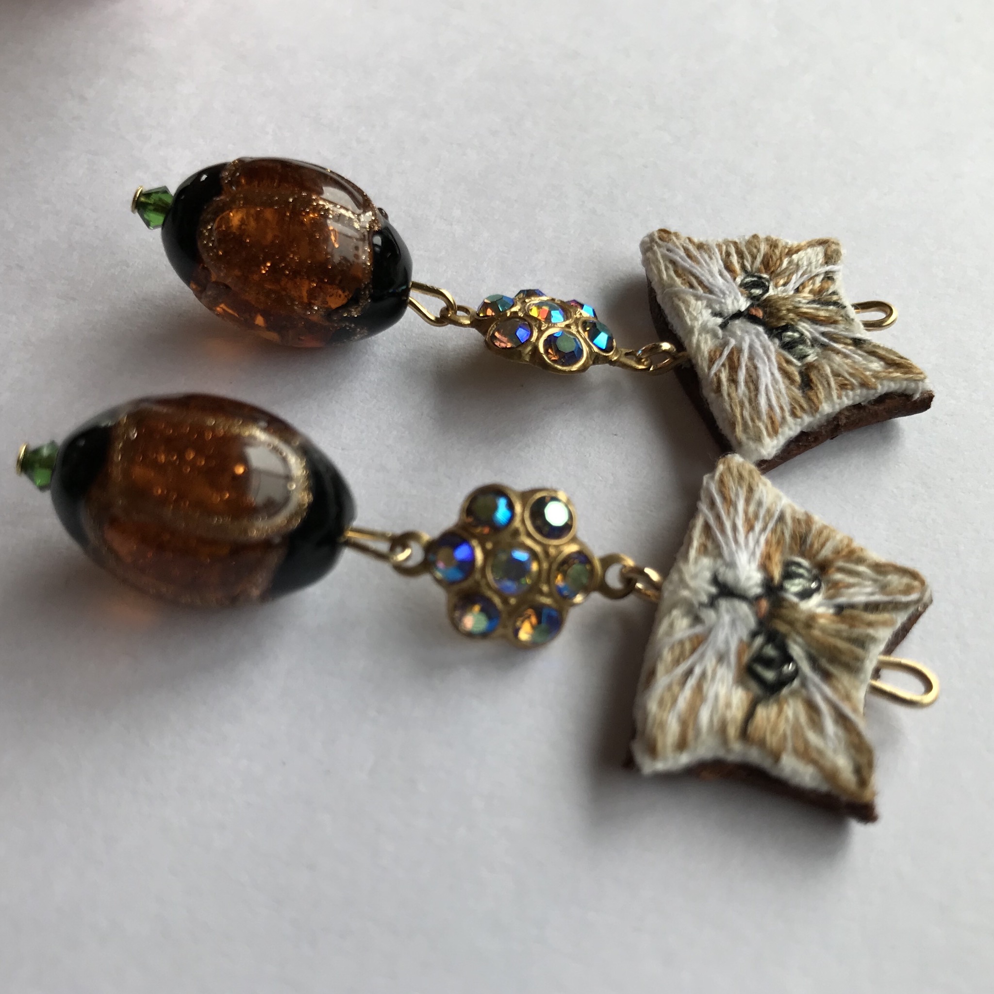 ガラステールキャット ピアスの画像2