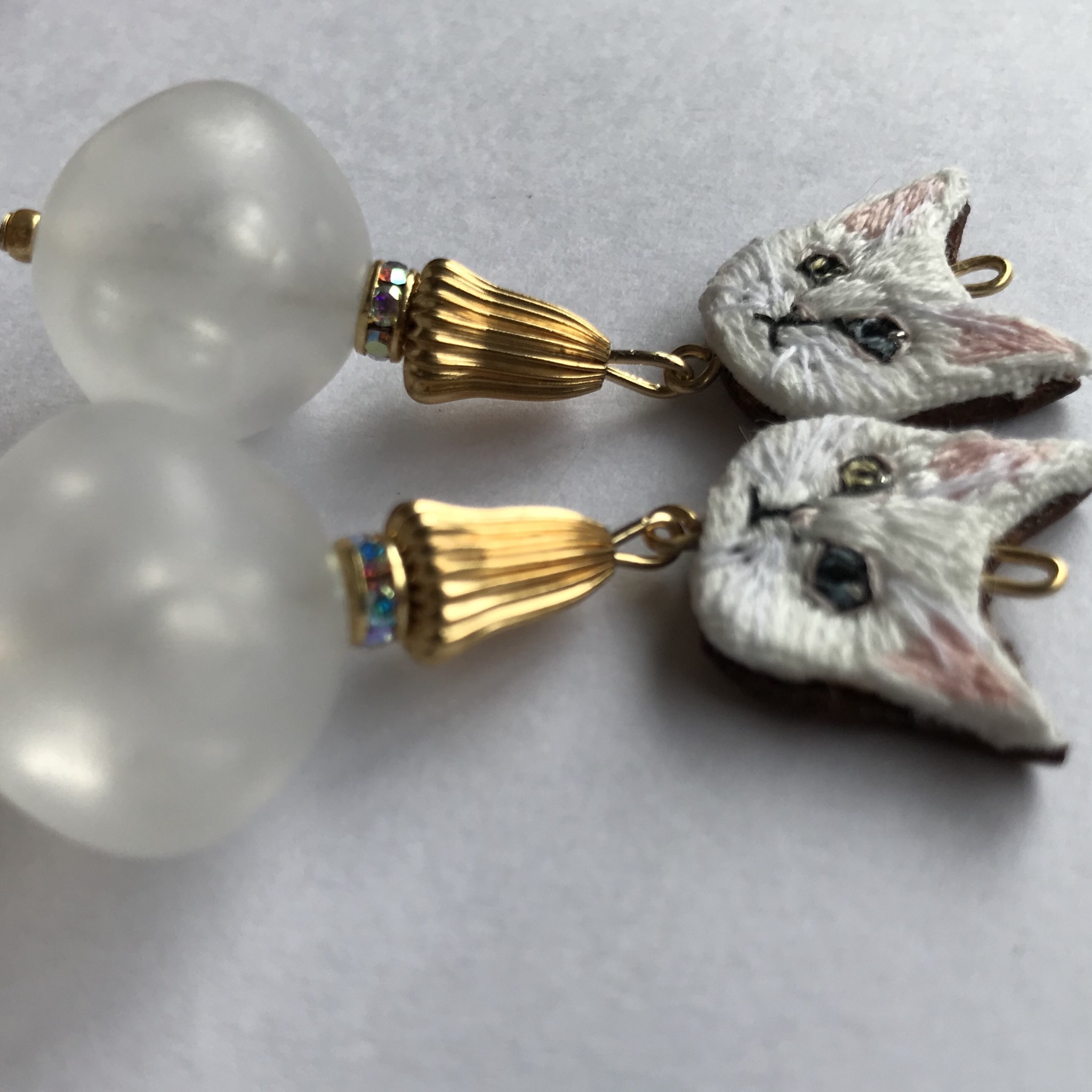 ヴィンテージライクキャット ピアスの画像2