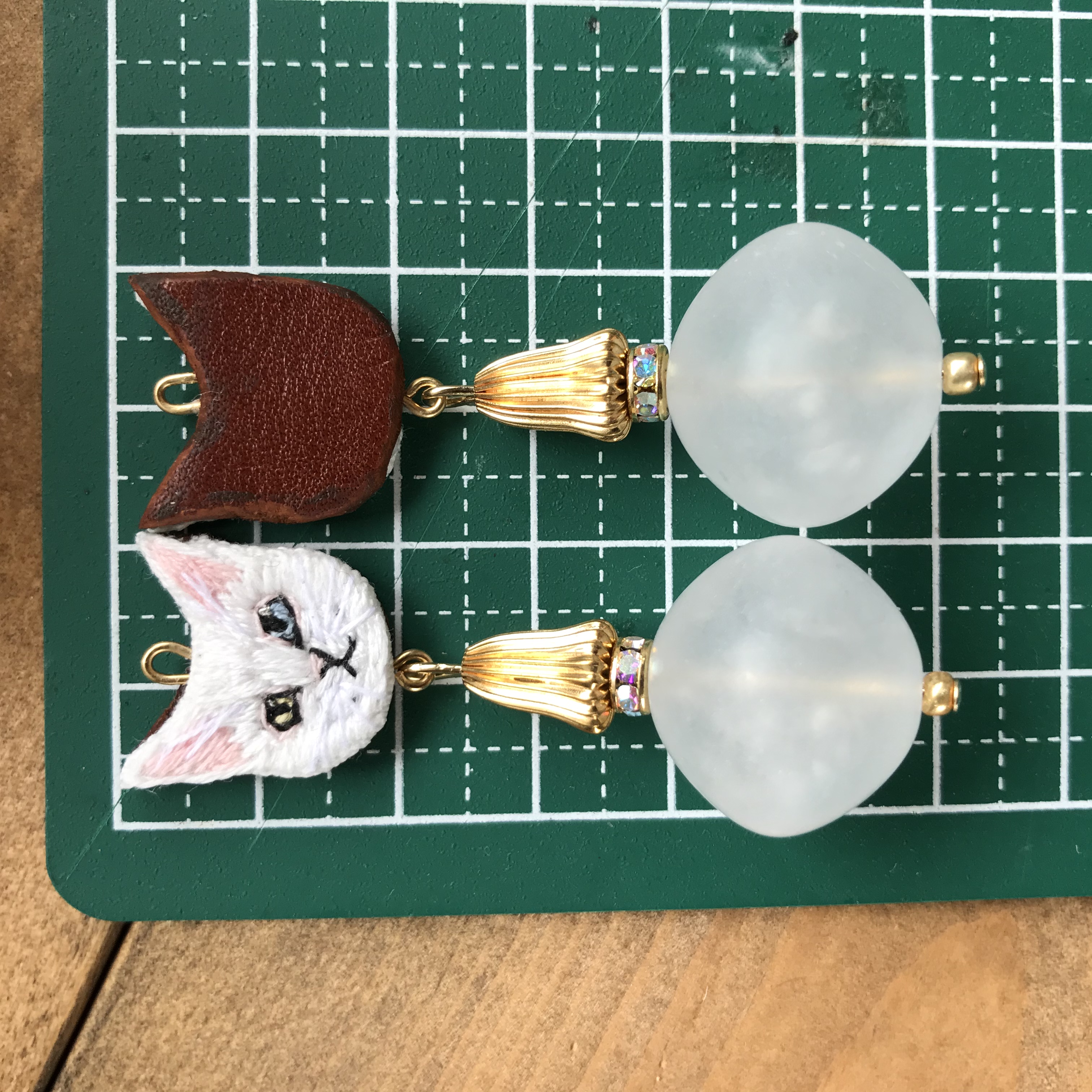 ヴィンテージライクキャット ピアスの画像3