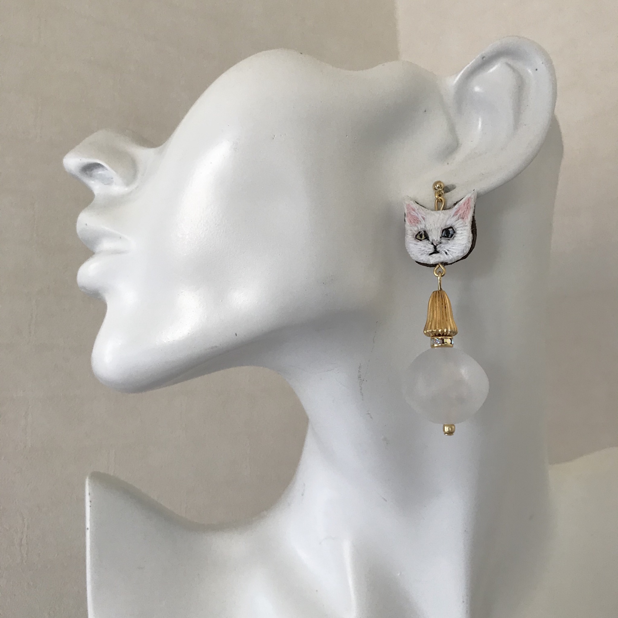 ヴィンテージライクキャット ピアスの画像4
