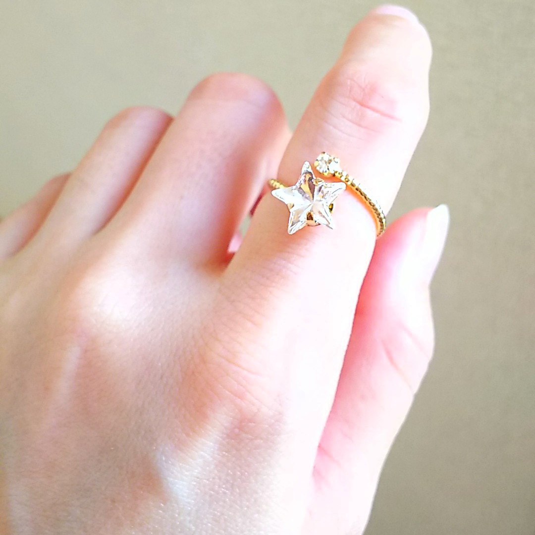 SWAROVSKIリング☆の画像2