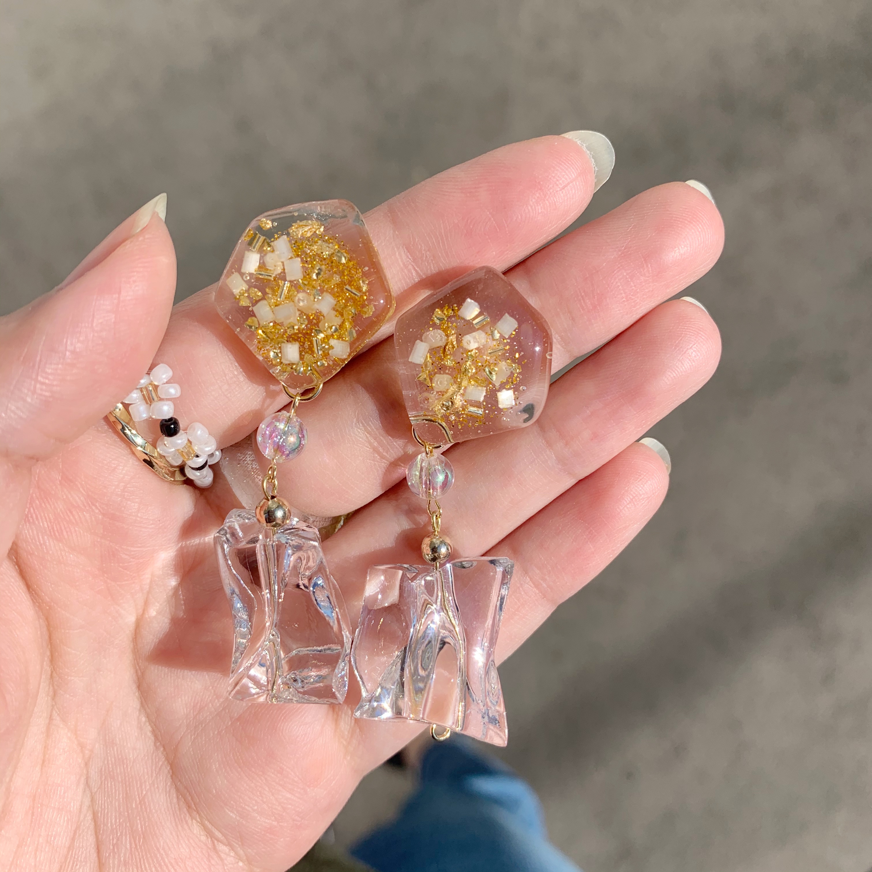 clear gold  ピアス・イヤリングの画像2