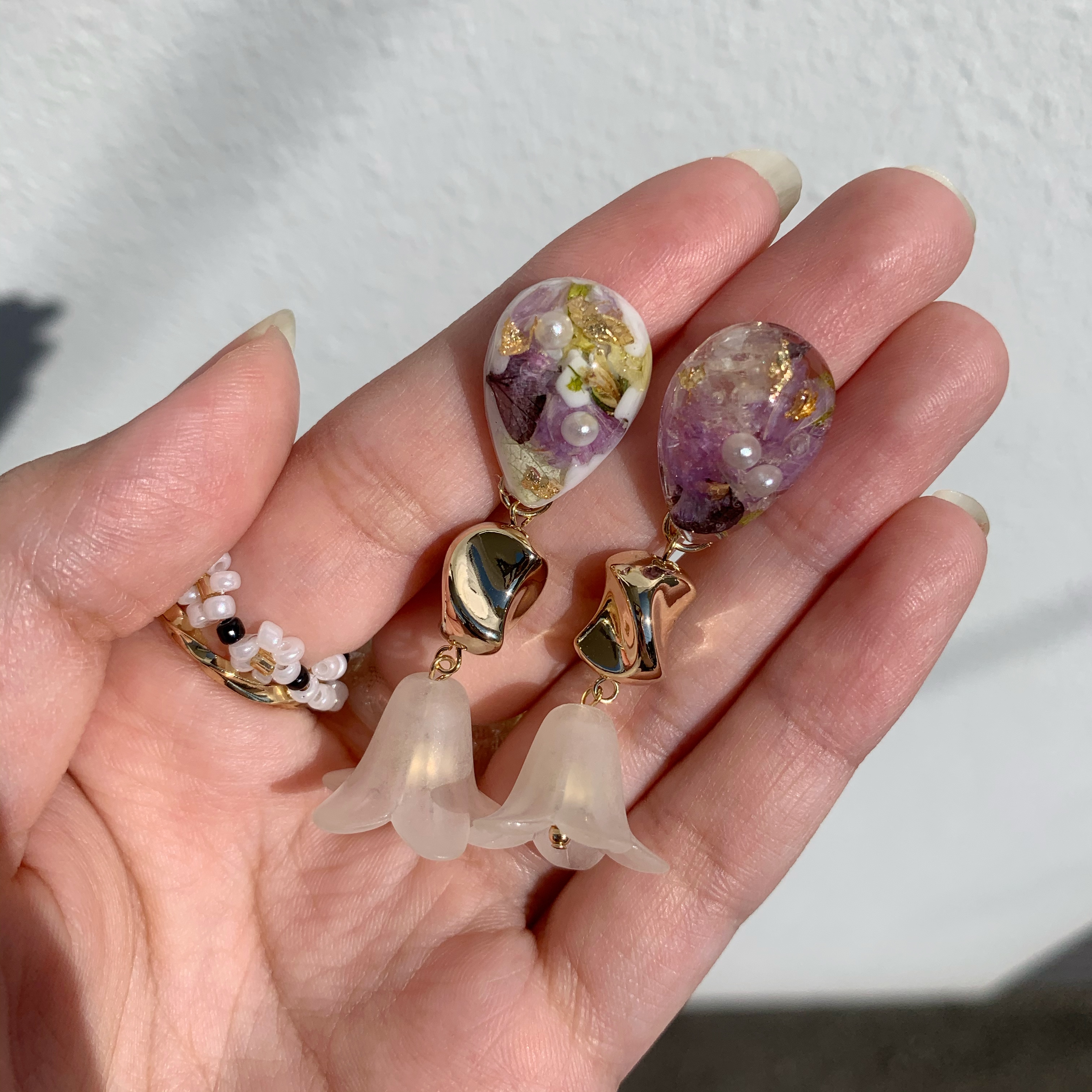 drop Flower  ピアス・イヤリングの画像2