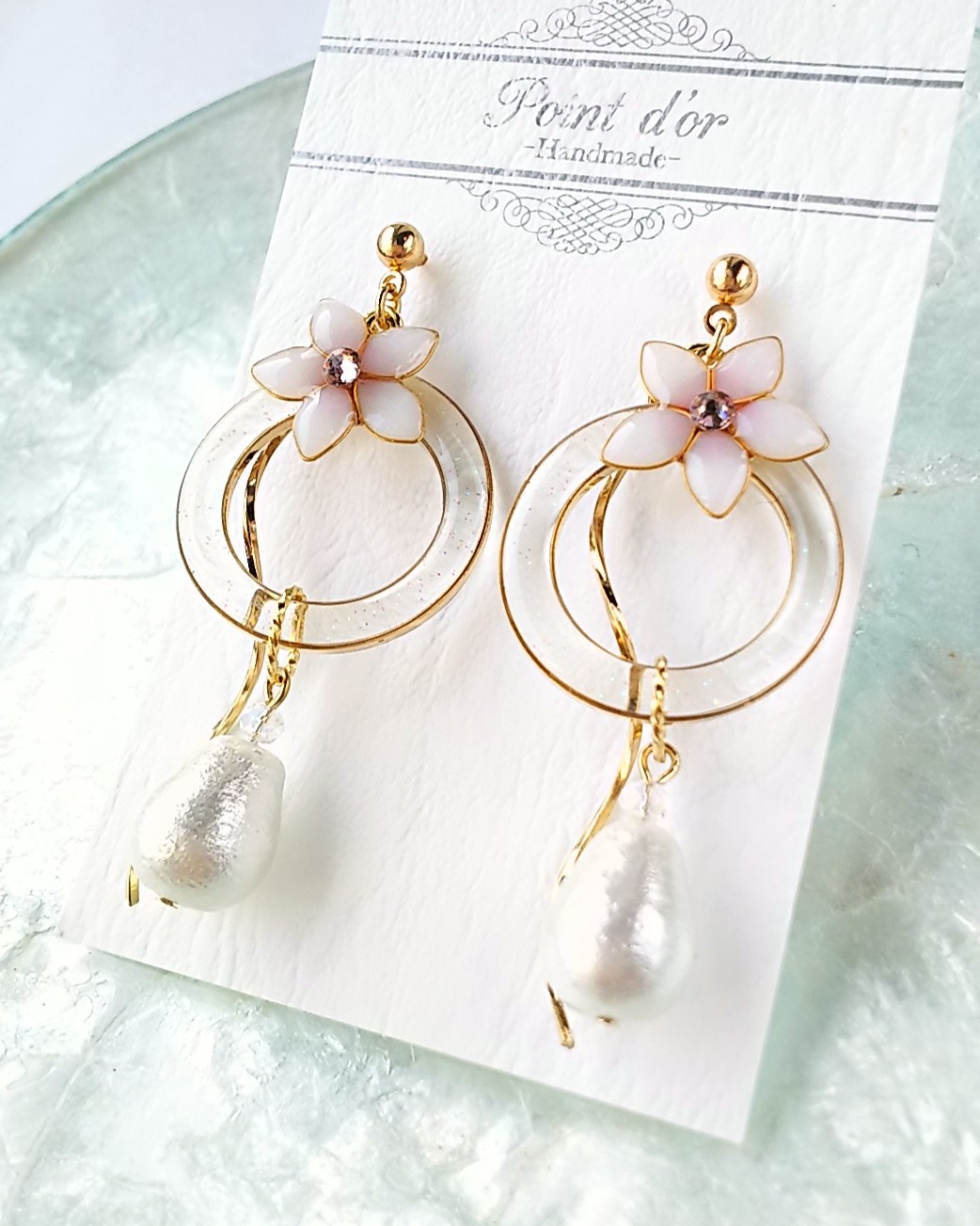 Flowerring 耳飾りの画像2