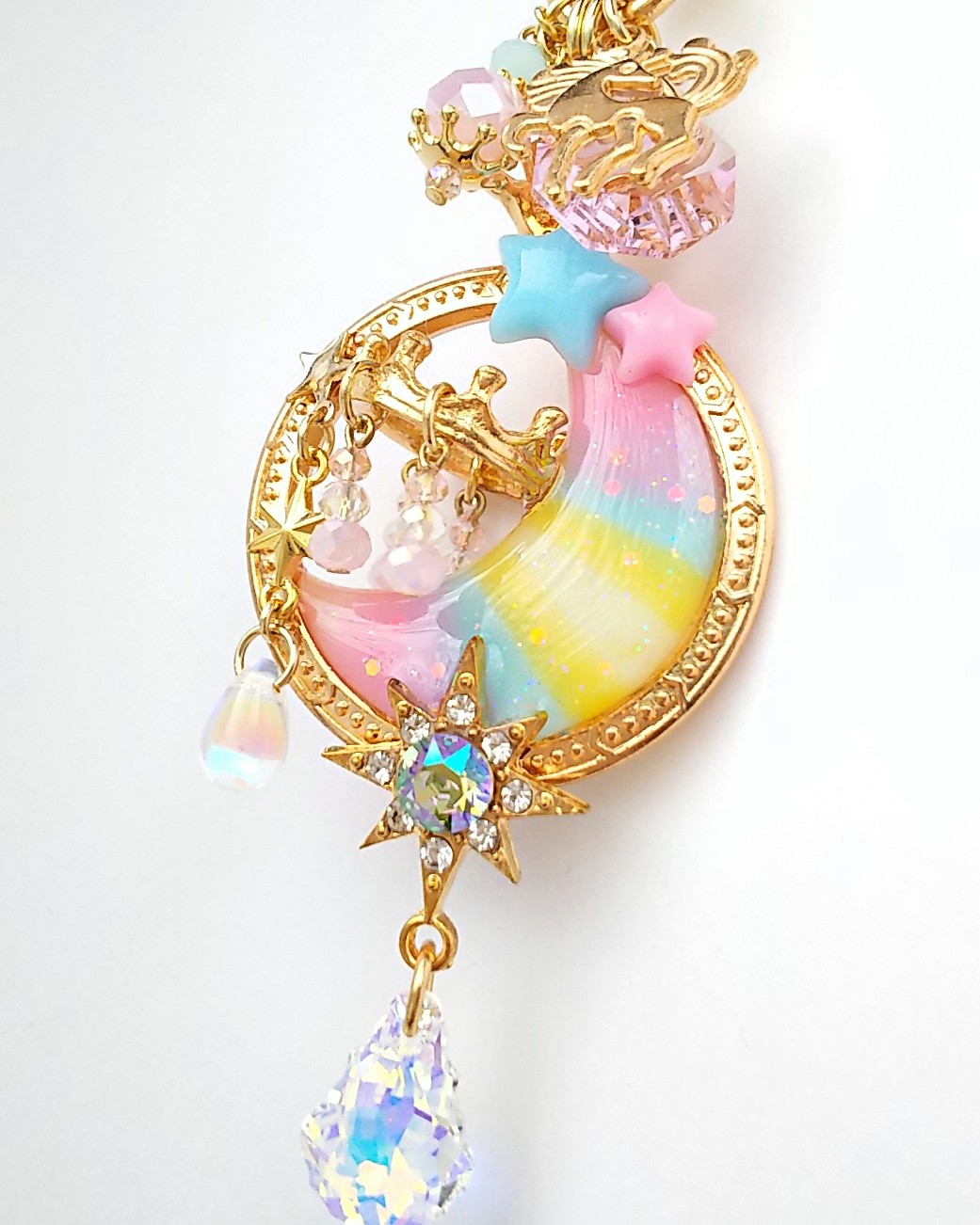 ドリーミーなシャンデリアキーホルダー🦄の画像3