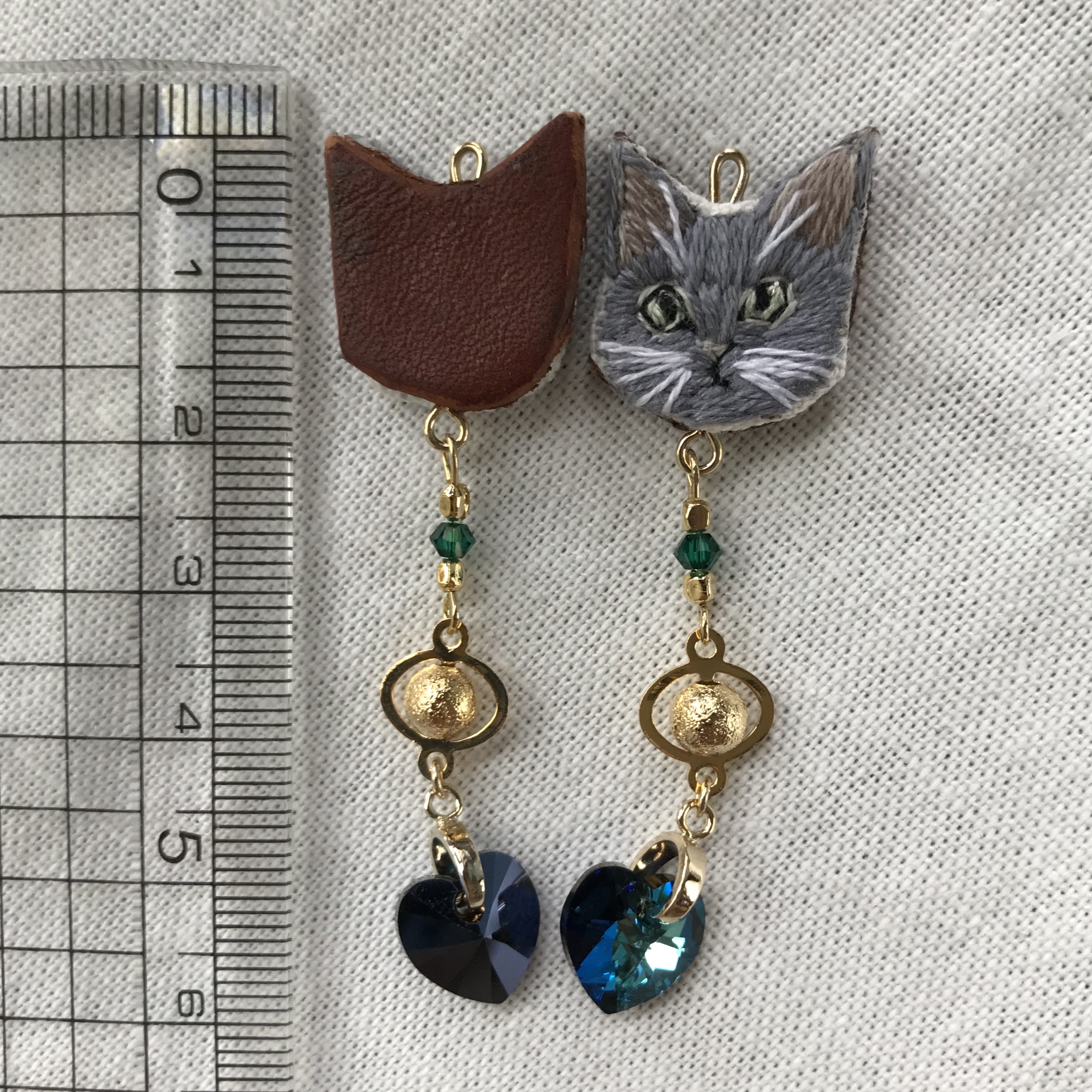 コズミックハート　キャットピアスの画像2