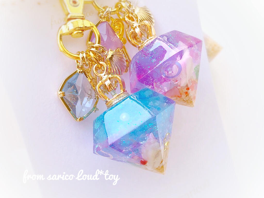 マーメイドダイヤチャーム(blue)の画像5