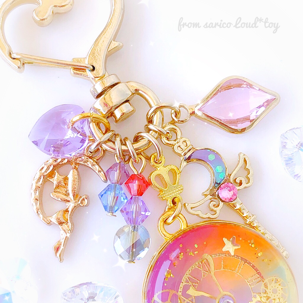 時空への時計チャーム(purple)の画像3