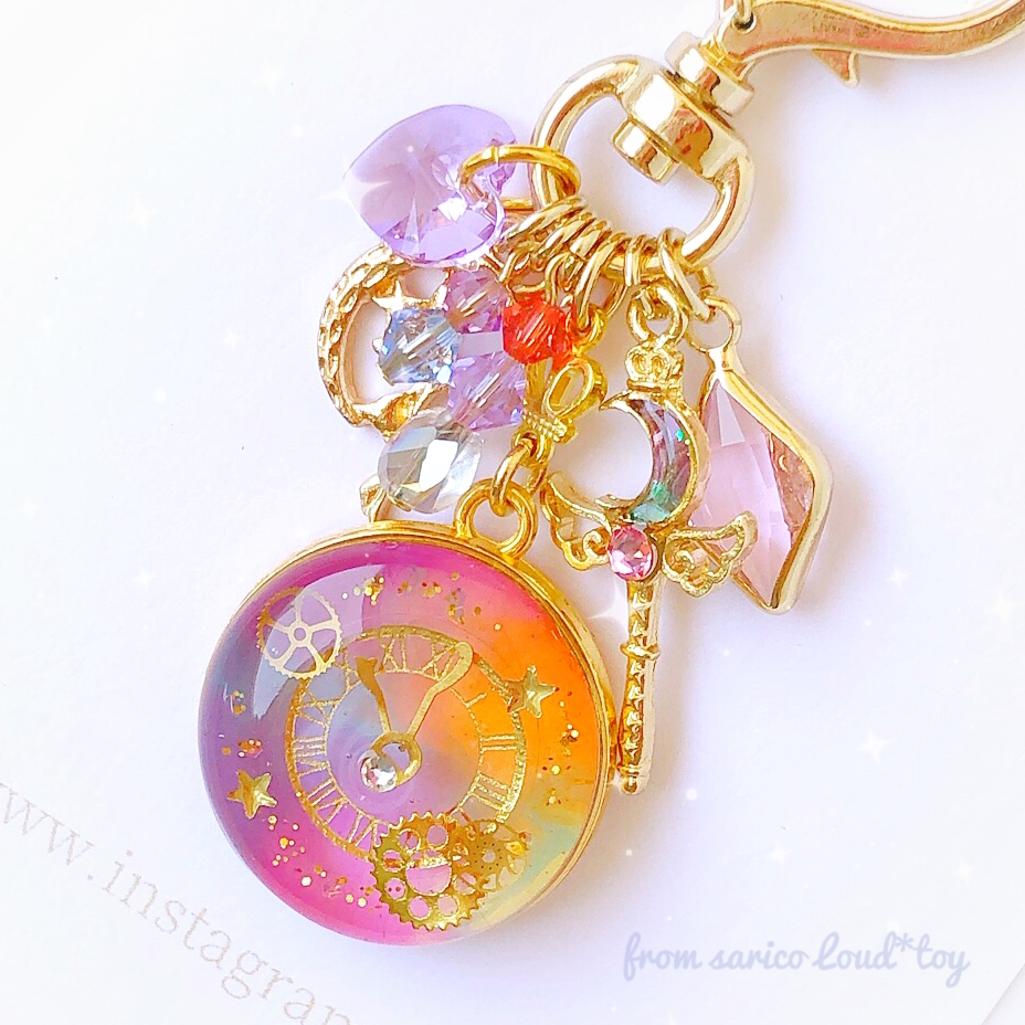 時空への時計チャーム(purple)の画像5